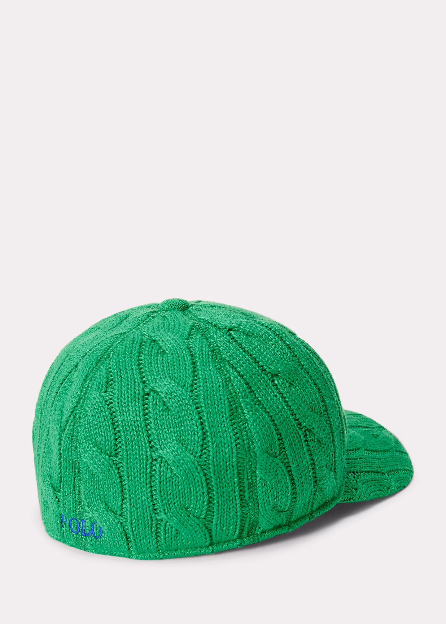 Baumwoll-Baseballkappe mit Zopfmuster - RALPH LAUREN OUTLET