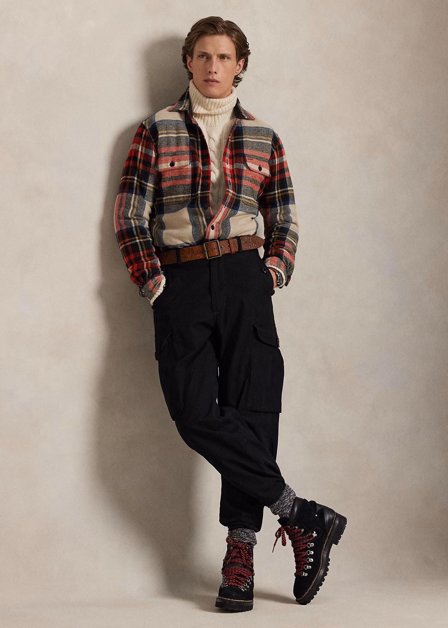 Classic-Fit Flanell-Arbeitshemd - RALPH LAUREN OUTLET