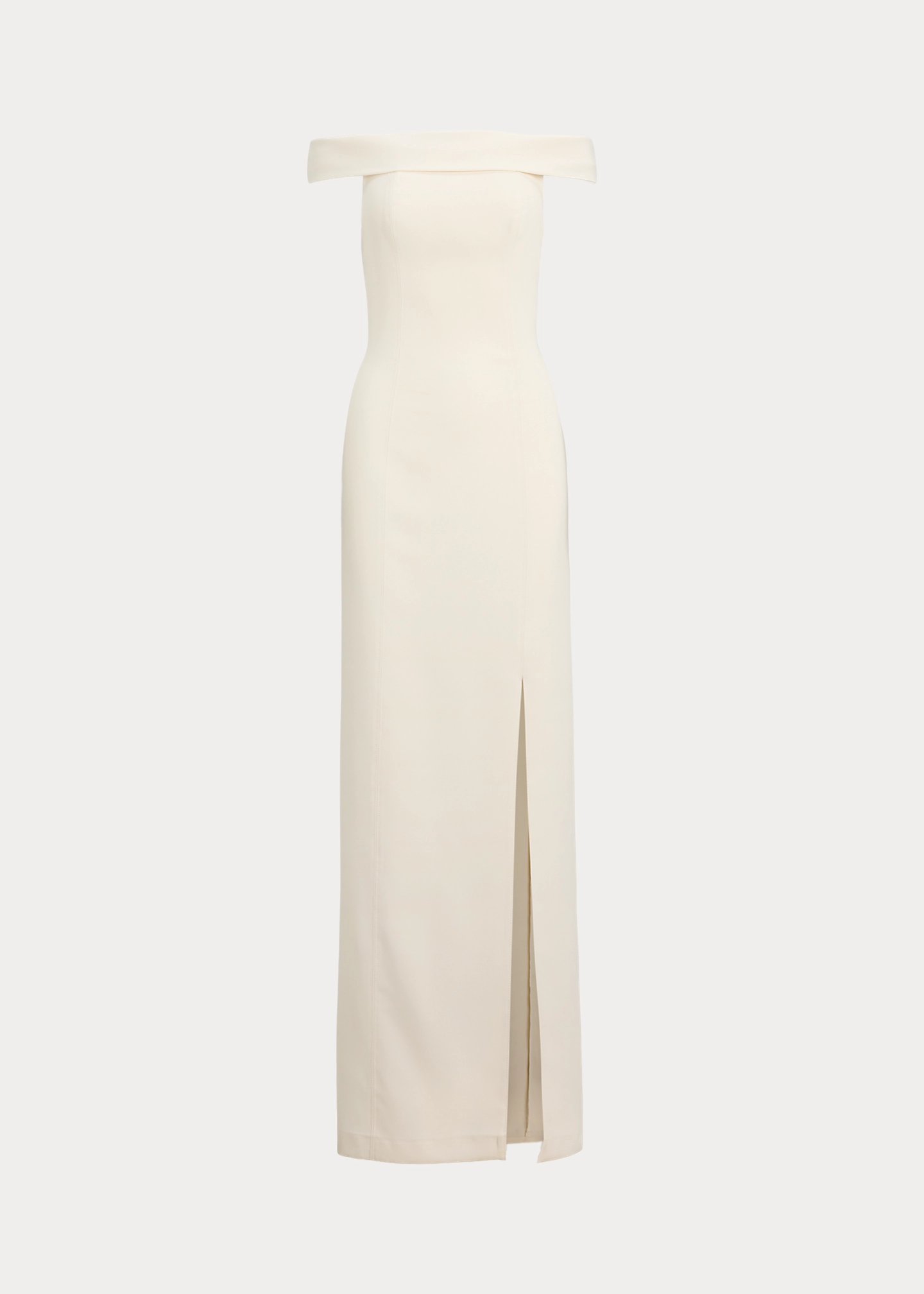 Schulterfreies Crêpe-Abendkleid - RALPH LAUREN OUTLET
