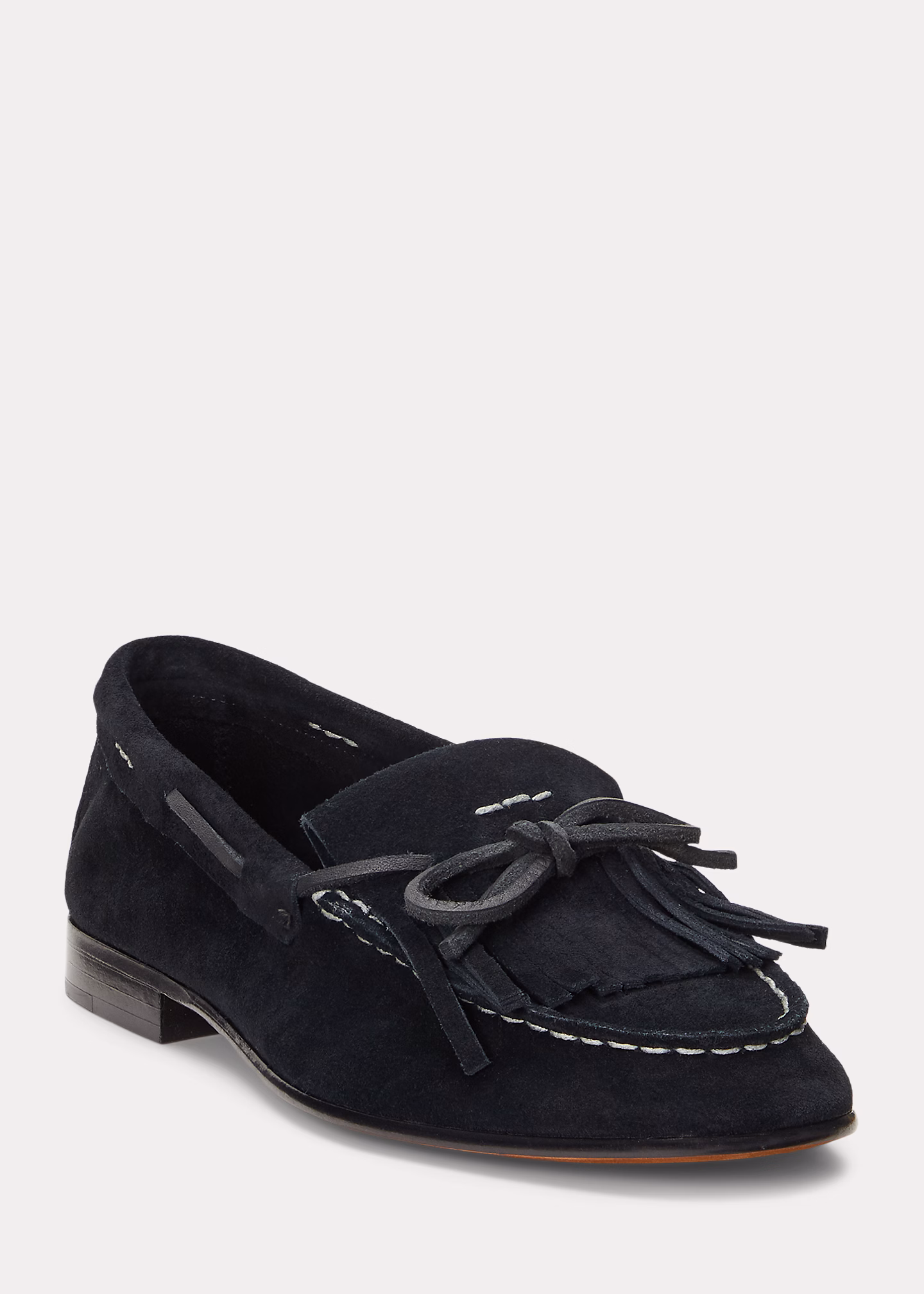 Wildleder-Loafer mit Fransenbesatz - RALPH LAUREN OUTLET