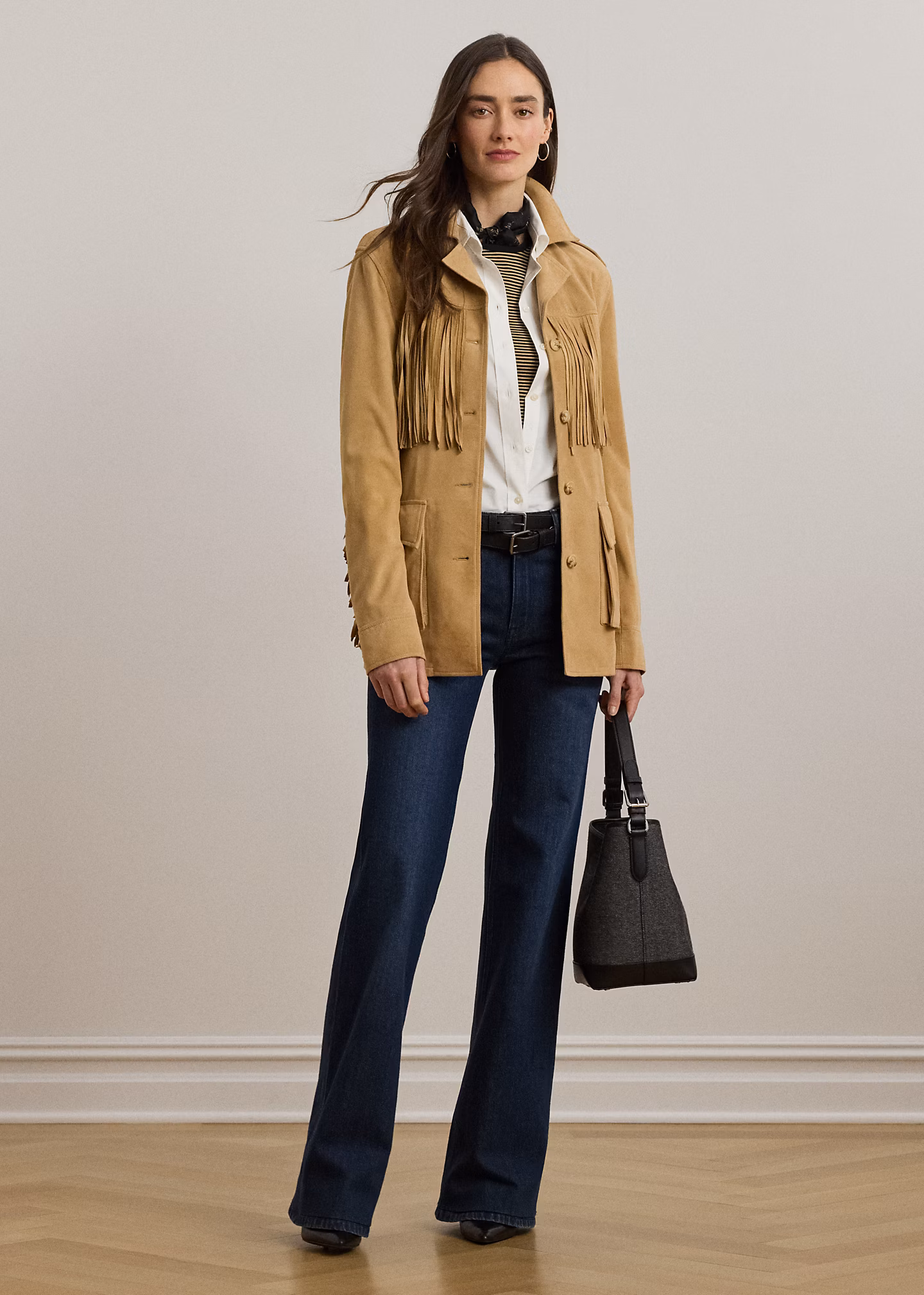 Ausgestellte Jeans mit hoher Leibhöhe - RALPH LAUREN OUTLET