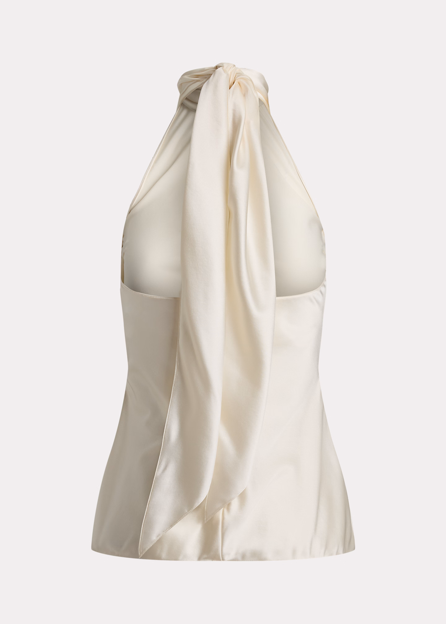 Stretch-Seidencharmeuse-Oberteil Chilton - RALPH LAUREN OUTLET