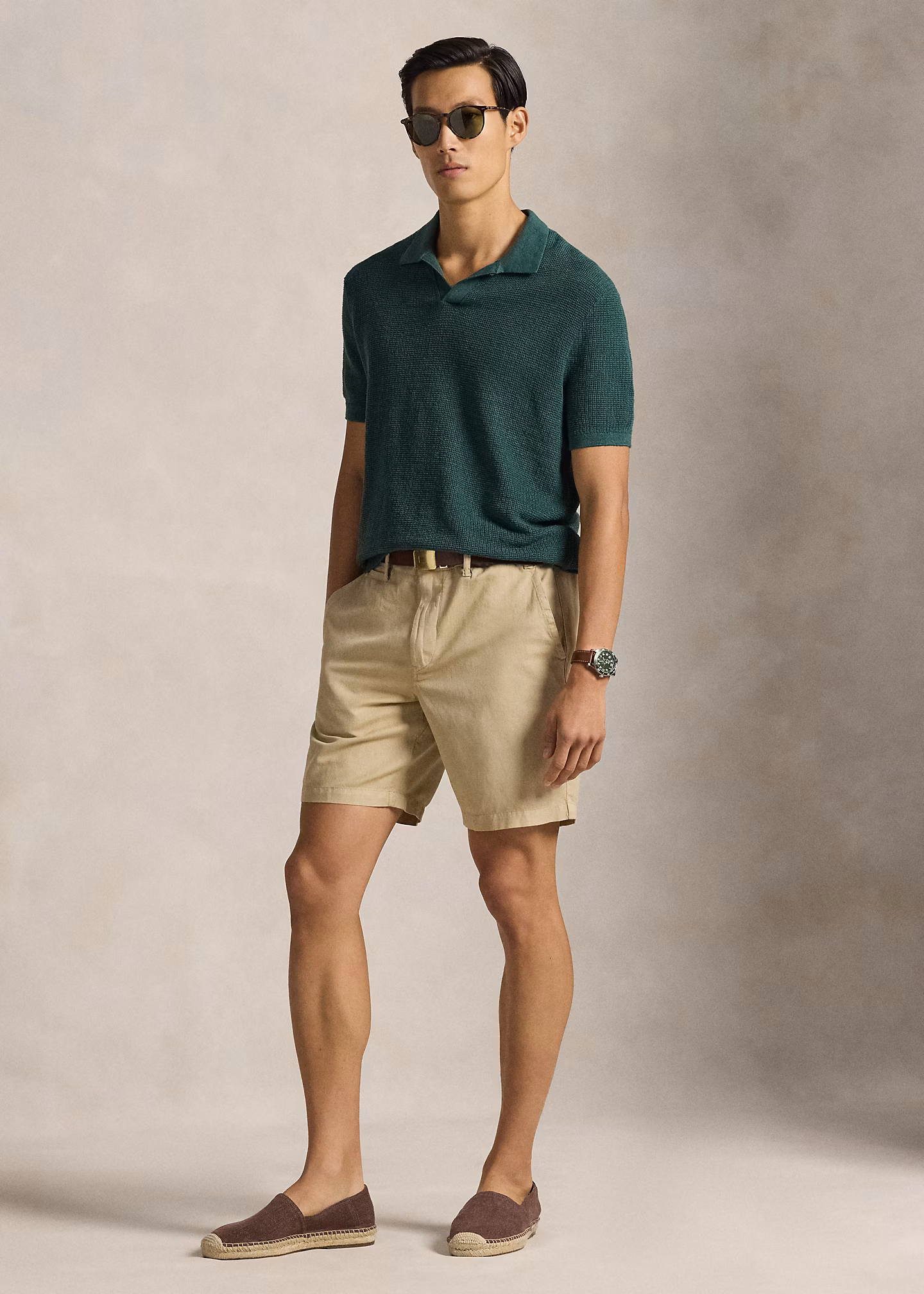 Classic-Fit Leinen-Baumwoll-Shorts - RALPH LAUREN OUTLET