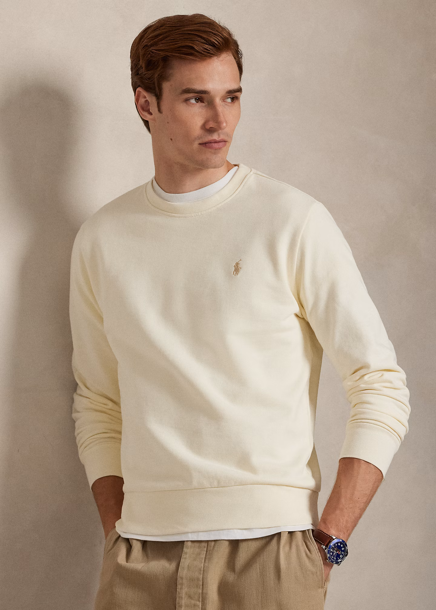 Sweatshirt aus Loopback-Fleece - RALPH LAUREN OUTLET
