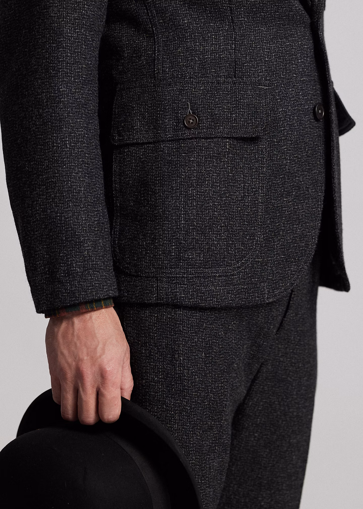 Unstrukturiertes Woll-Baumwoll-Sakko - RALPH LAUREN OUTLET