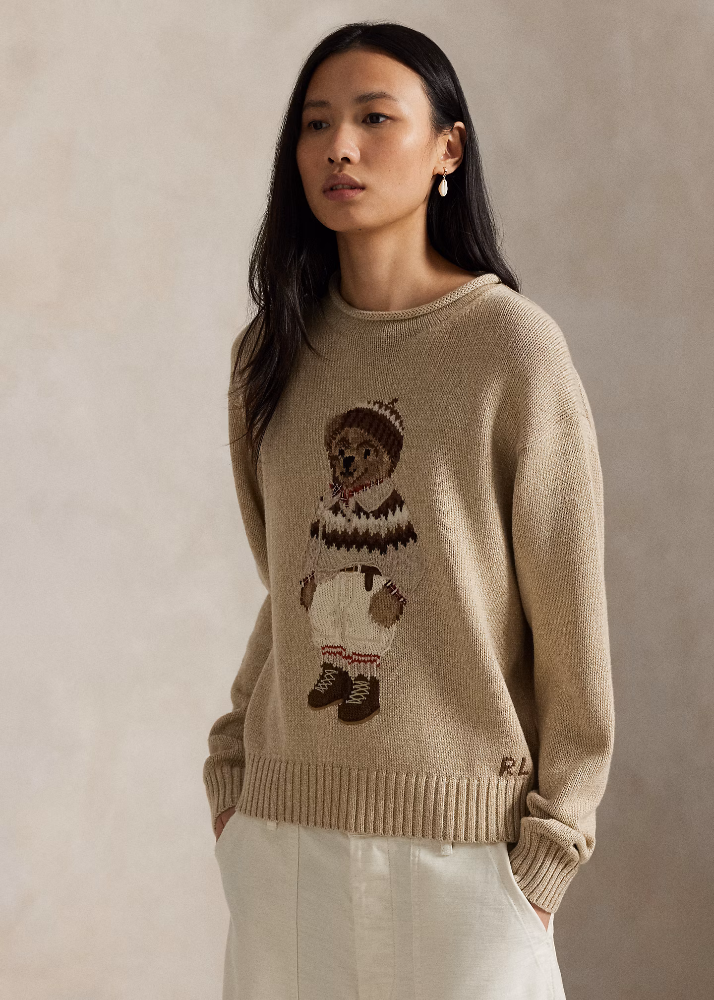 Pullover mit Polo Bear - RALPH LAUREN OUTLET