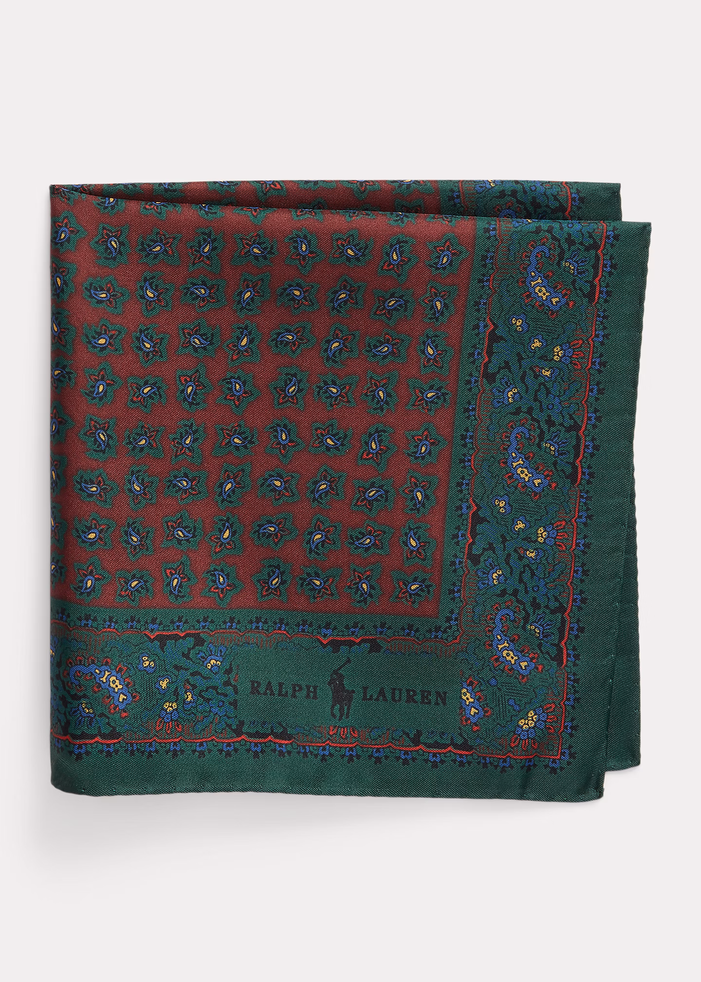 Einstecktuch aus Seidenfoulard - RALPH LAUREN OUTLET