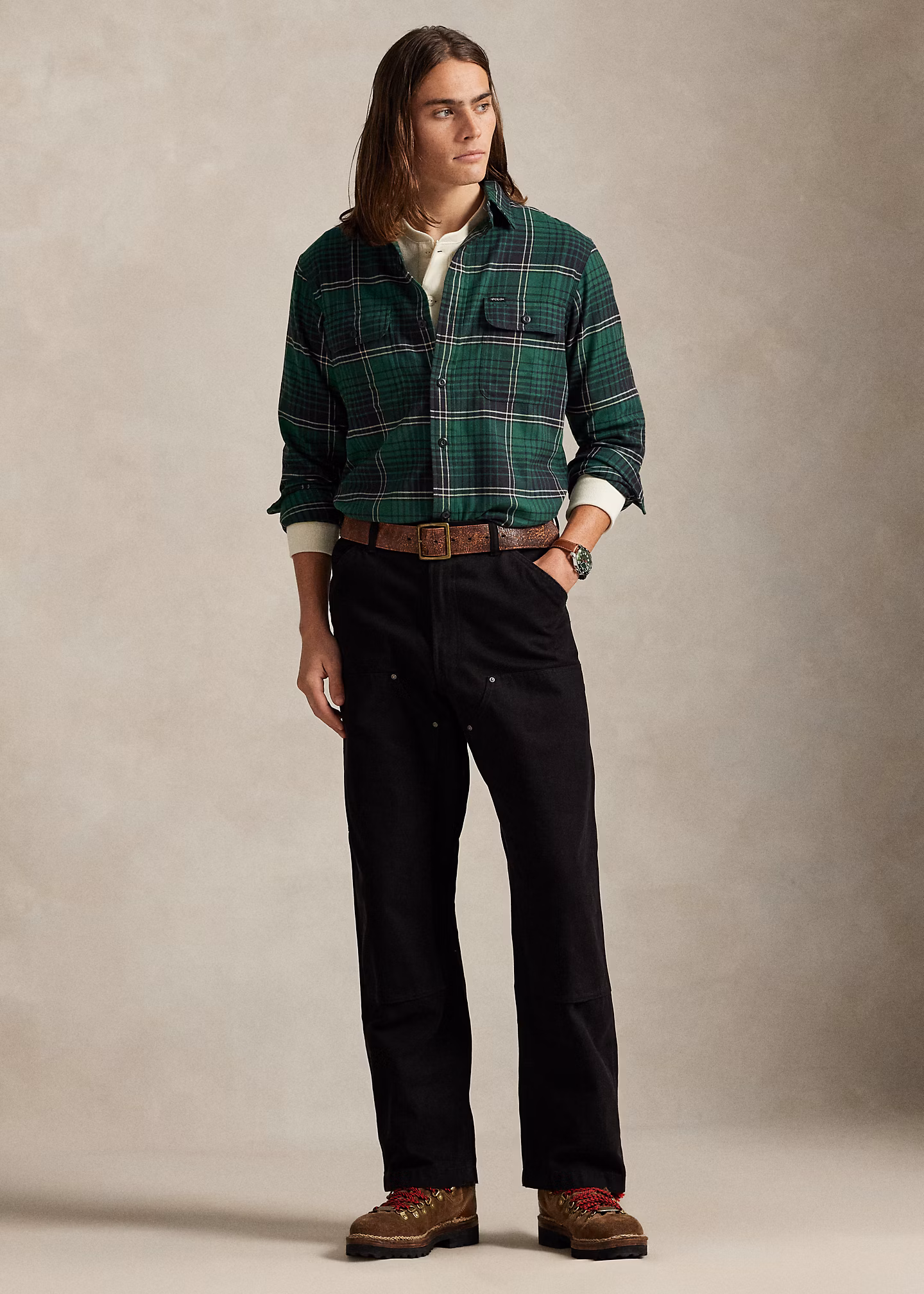 Classic-Fit Arbeitshemd mit Karomuster - RALPH LAUREN OUTLET