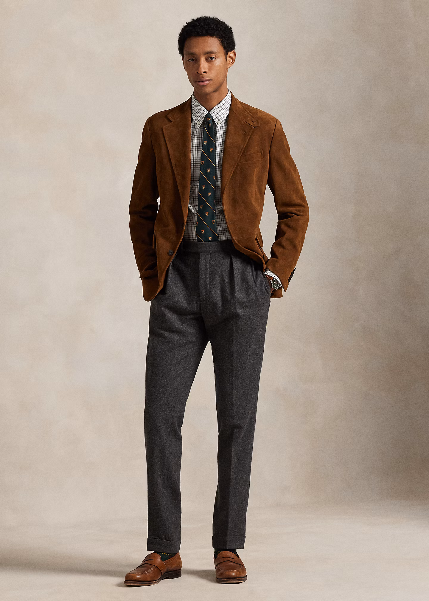 Classic-Fit Tattersall-Popelinehemd - RALPH LAUREN OUTLET