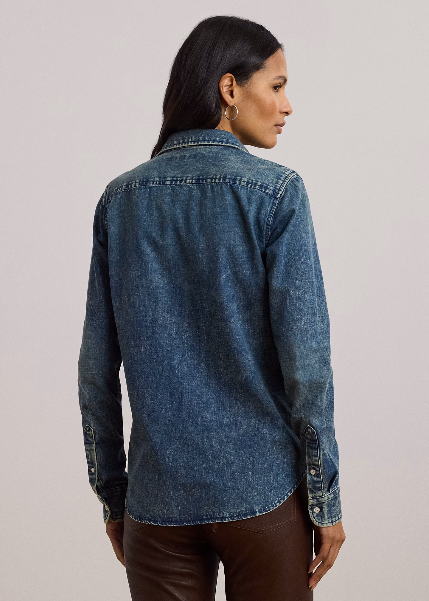 Classic-Fit Hemd aus Denim - RALPH LAUREN OUTLET