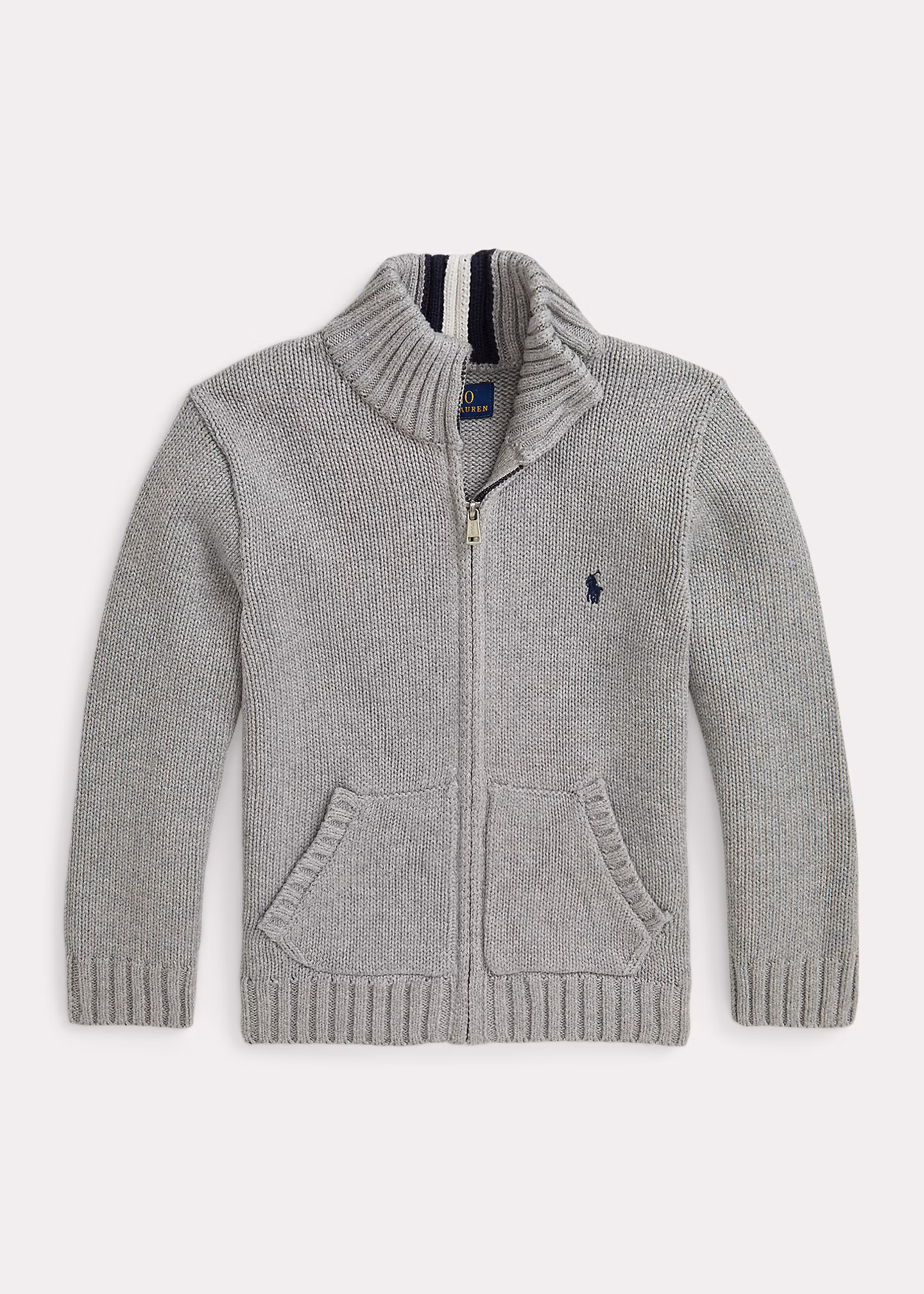 Baumwolljacke mit Reißverschluss - RALPH LAUREN OUTLET