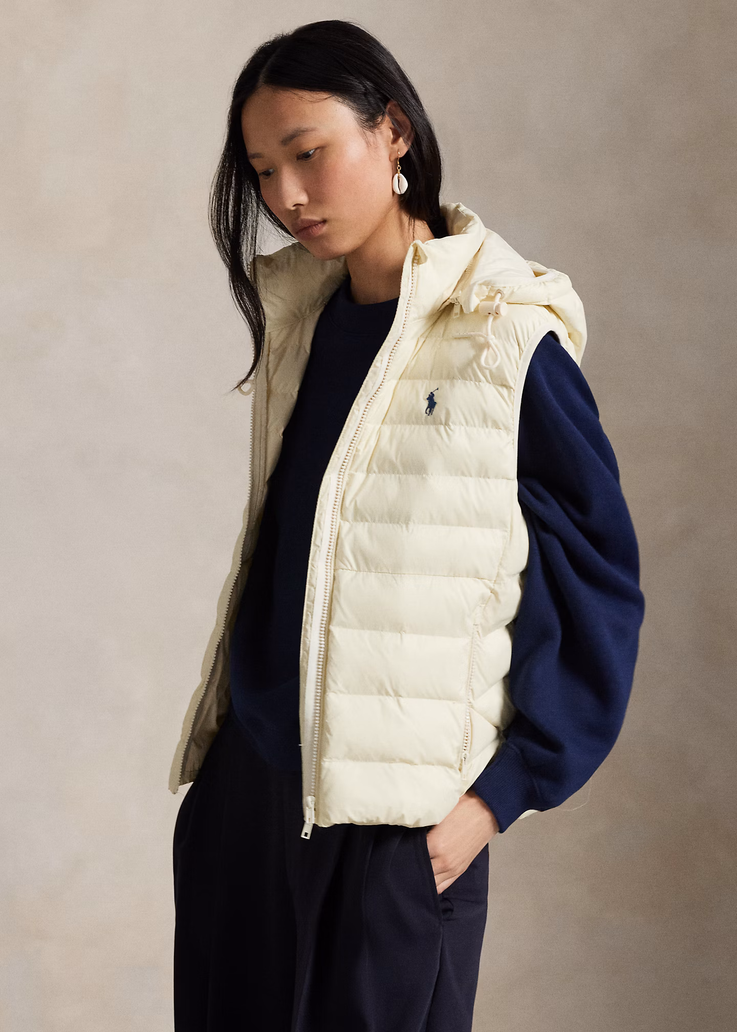 Wasserabweisende verstaubare Weste - RALPH LAUREN OUTLET