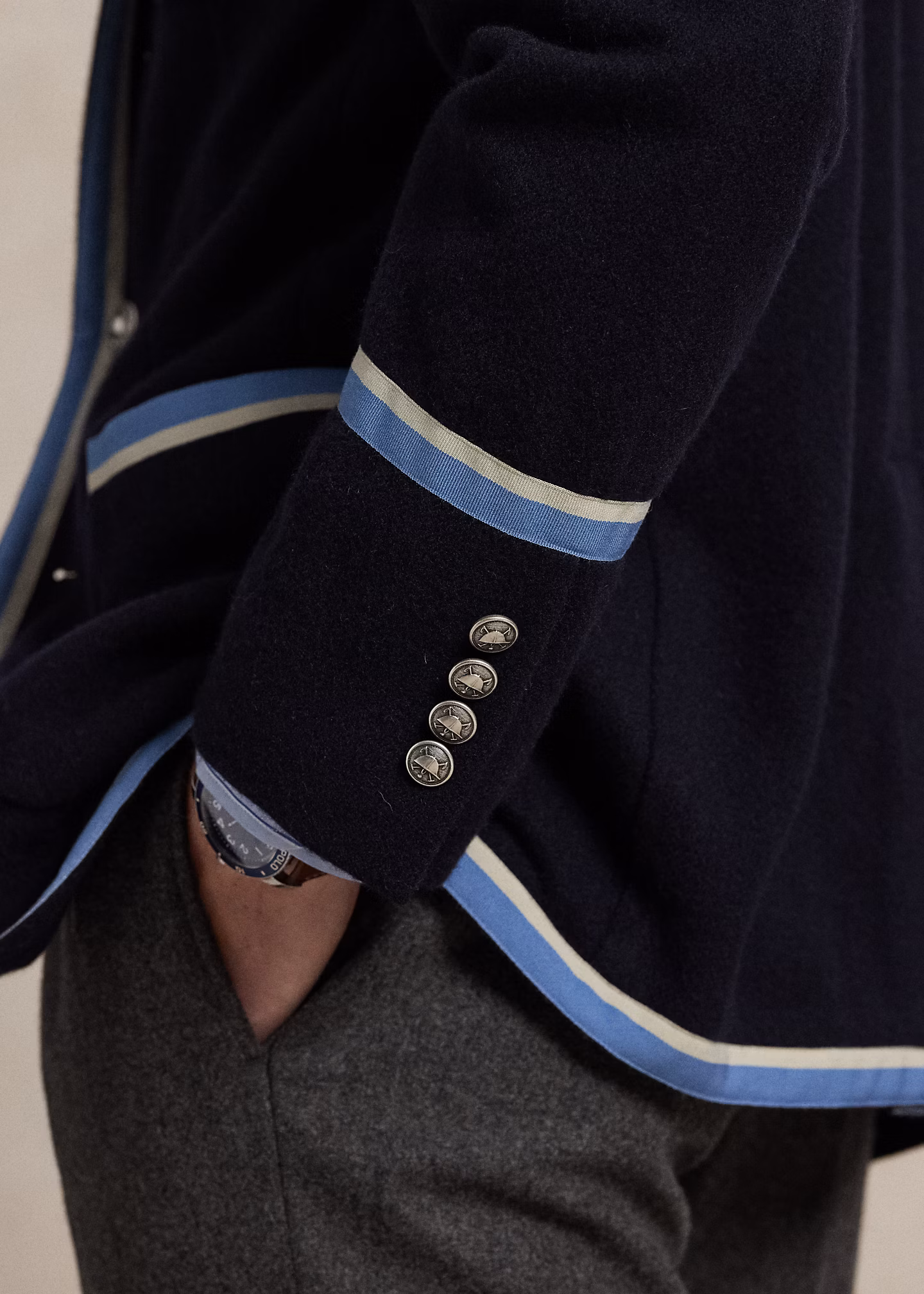 Cricket-Blazer Polo Soft aus Kaschmir - RALPH LAUREN OUTLET