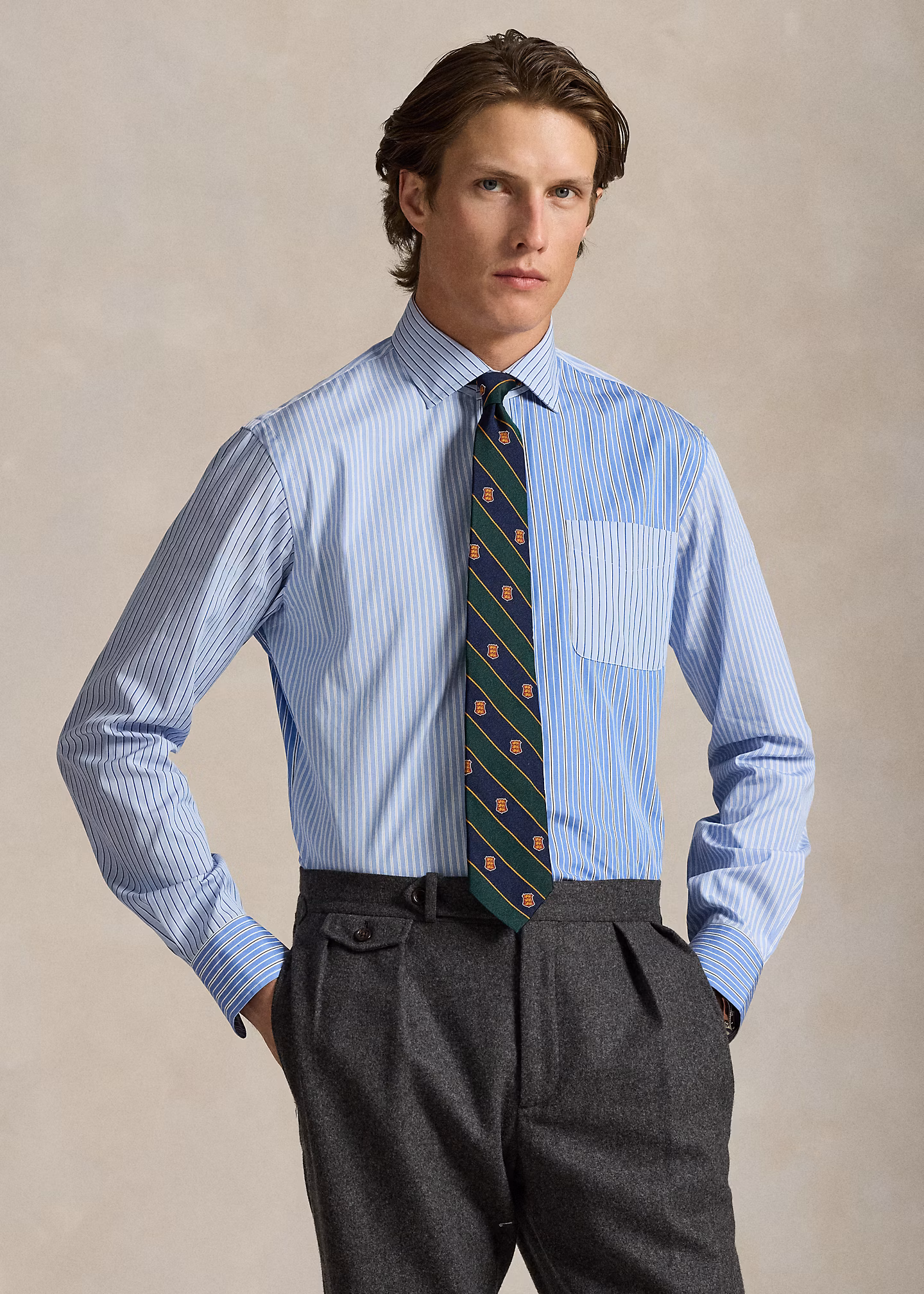 Classic-Fit Freizeithemd mit Streifen - RALPH LAUREN OUTLET