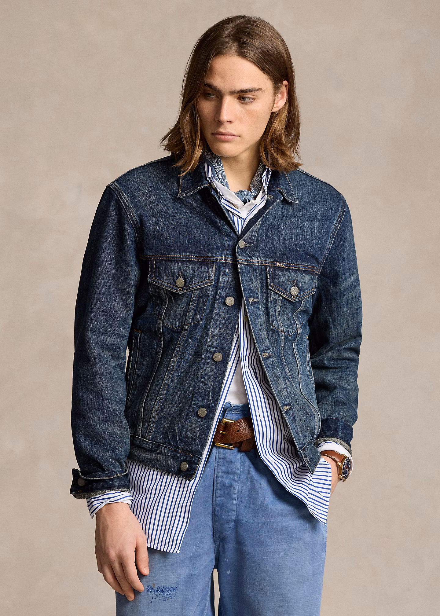 Denim-Truckerjacke - RALPH LAUREN OUTLET