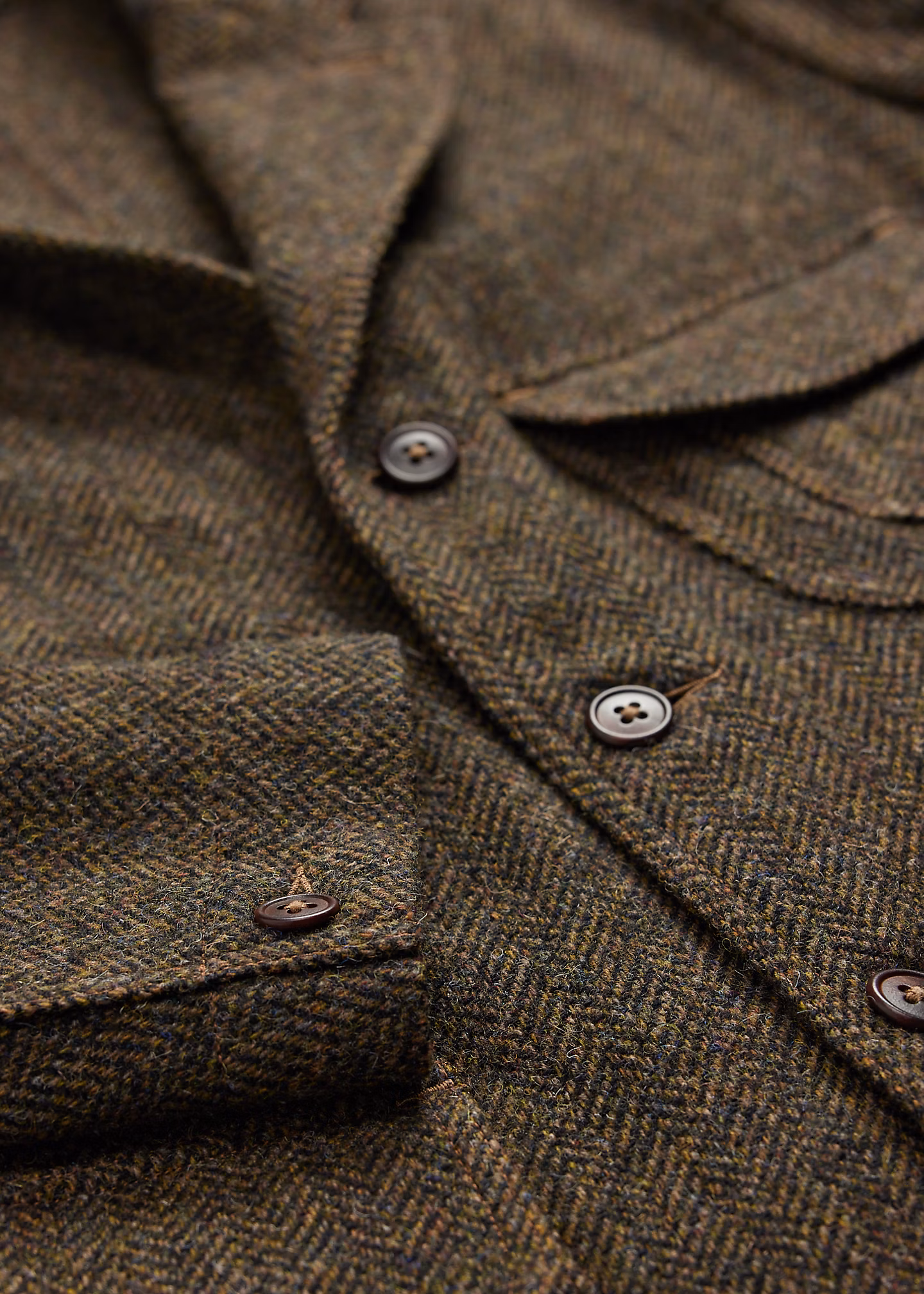 Unstrukturiertes Sakko aus Wolltwill - RALPH LAUREN OUTLET