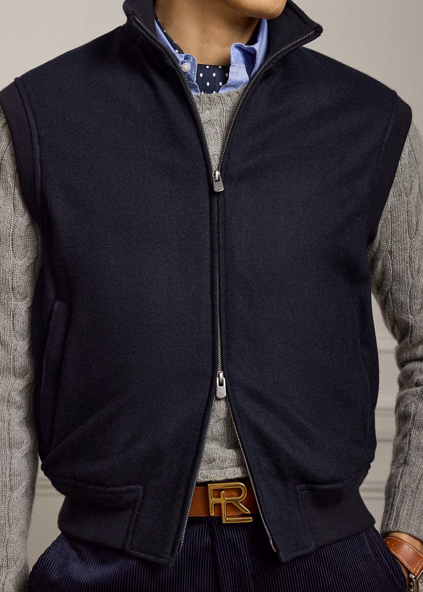 Weste Felton aus Kaschmirmischung - RALPH LAUREN OUTLET