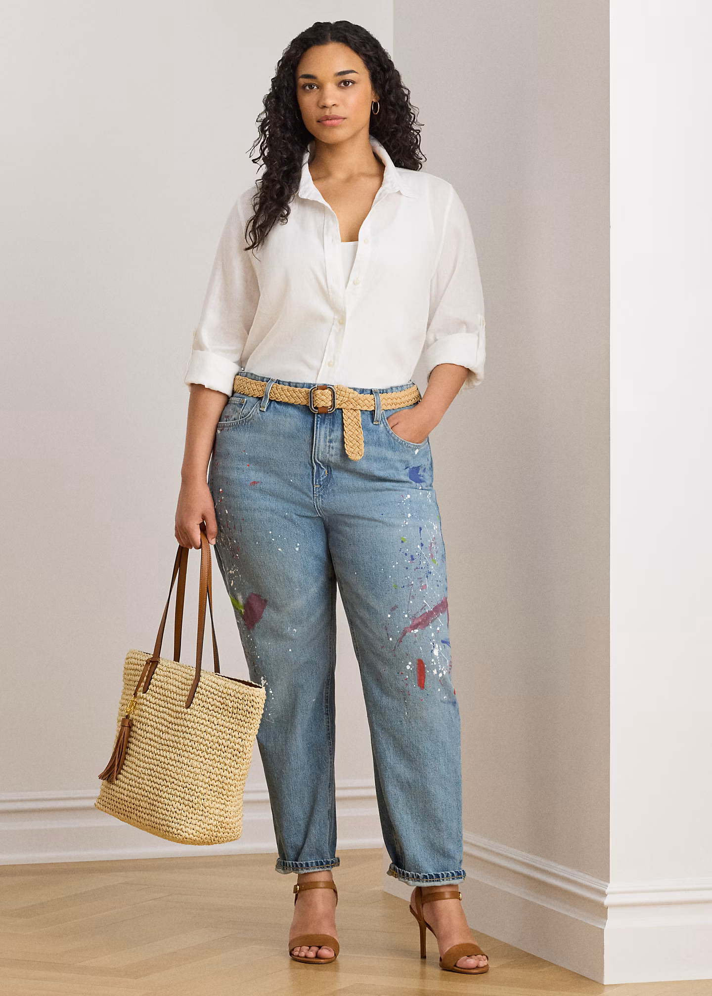 Knöchellange Boyfriend-Tapered-Fit Jeans - RALPH LAUREN OUTLET