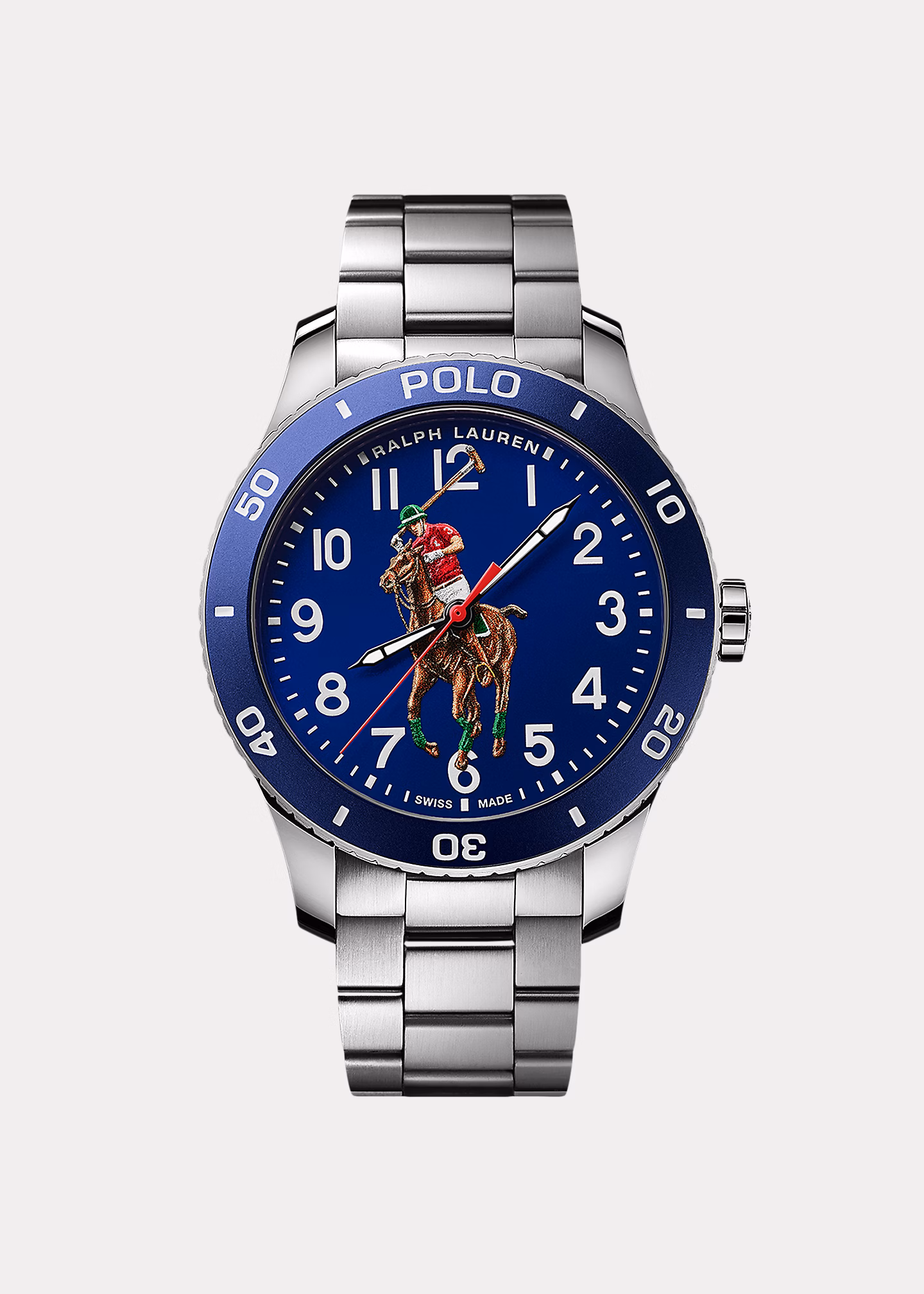 Uhrenarmband aus Edelstahl - RALPH LAUREN OUTLET