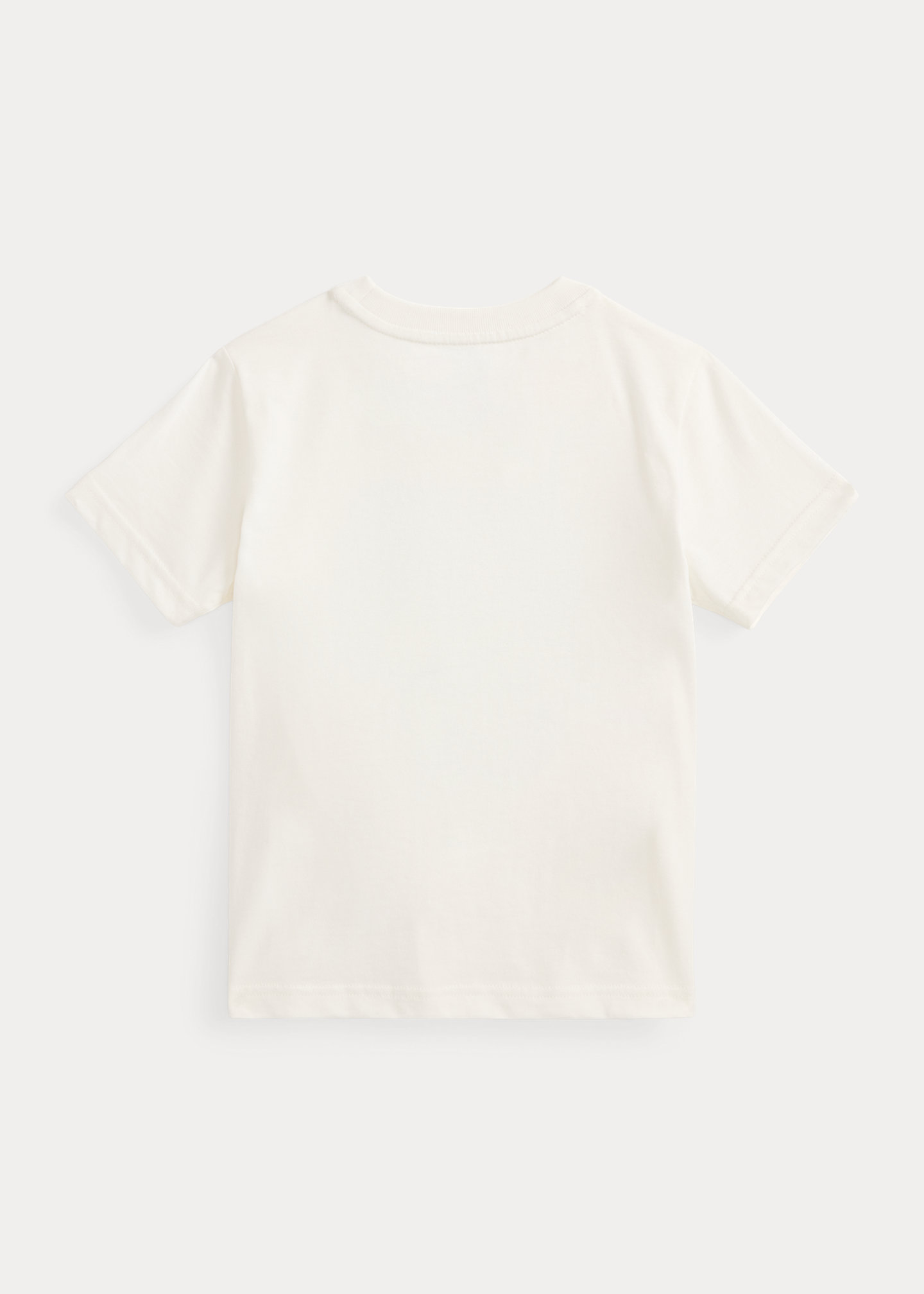 Baumwolljersey-T-Shirt mit Polo Bear - RALPH LAUREN OUTLET