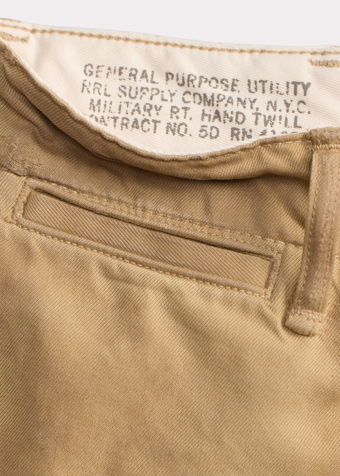 Feldhose aus Chino im Used-Look - RALPH LAUREN OUTLET