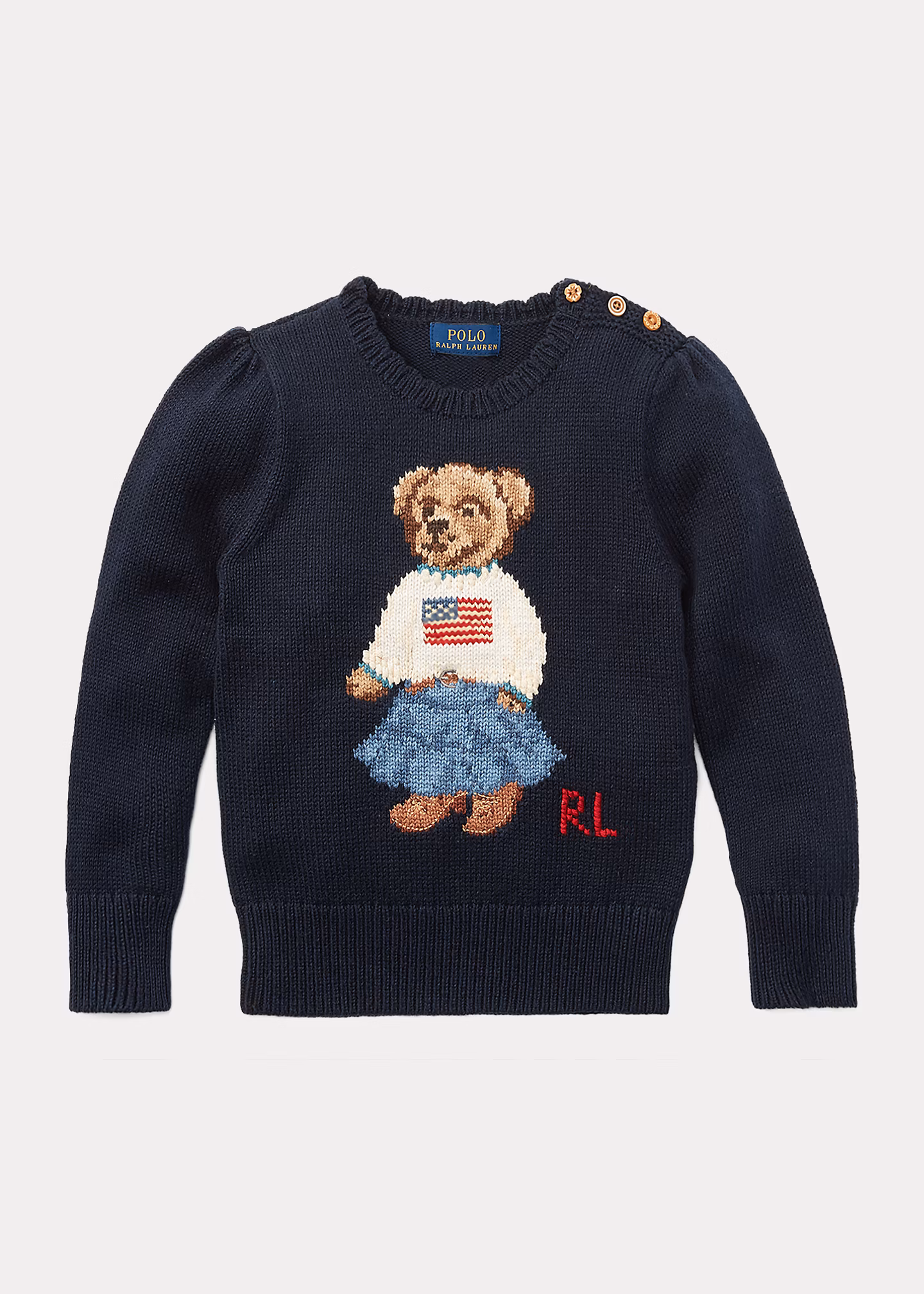 Polo Bear Baumwollpullover - RALPH LAUREN OUTLET