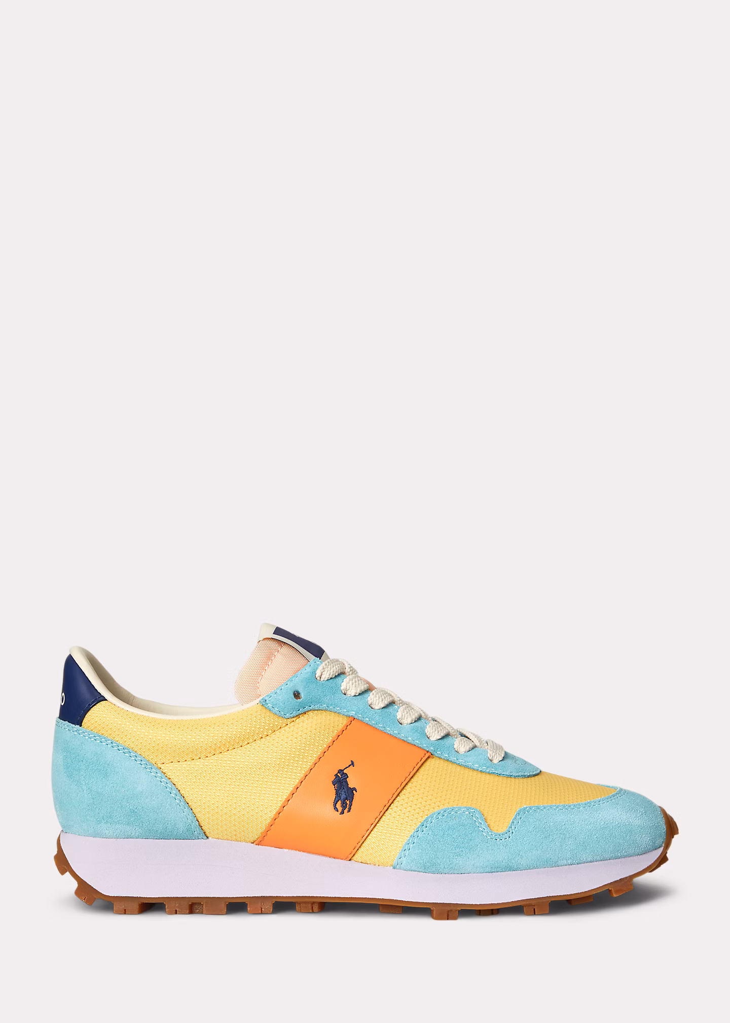 Wildleder-Mesh-Sneaker PRL Trail 125 - RALPH LAUREN OUTLET