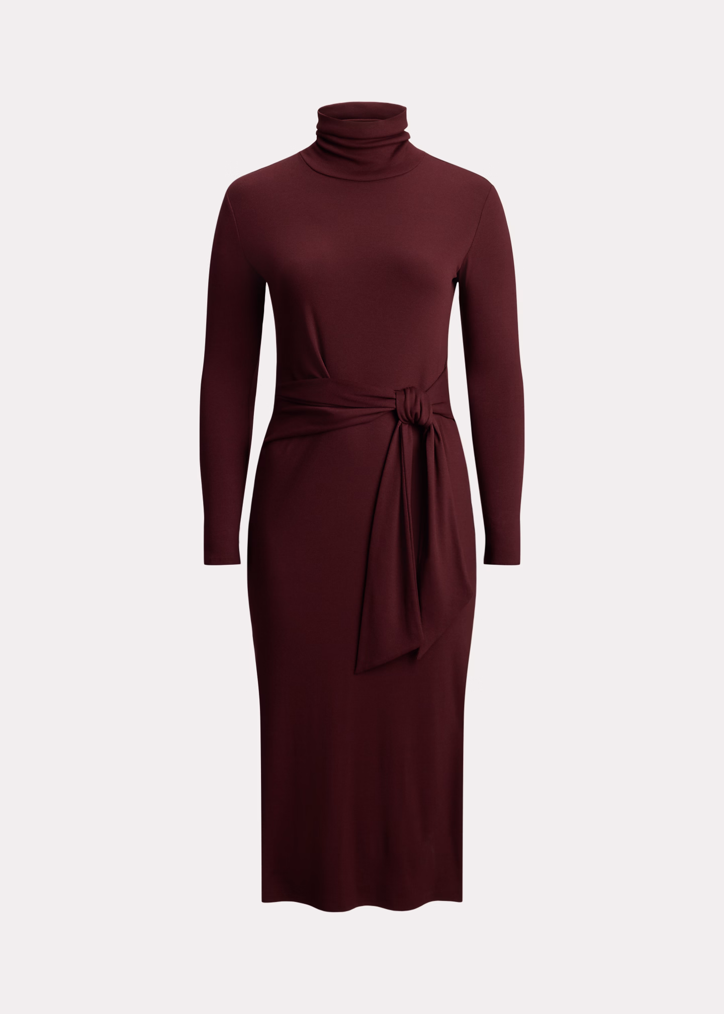 Rollkragenkleid mit Schnürung vorne - RALPH LAUREN OUTLET