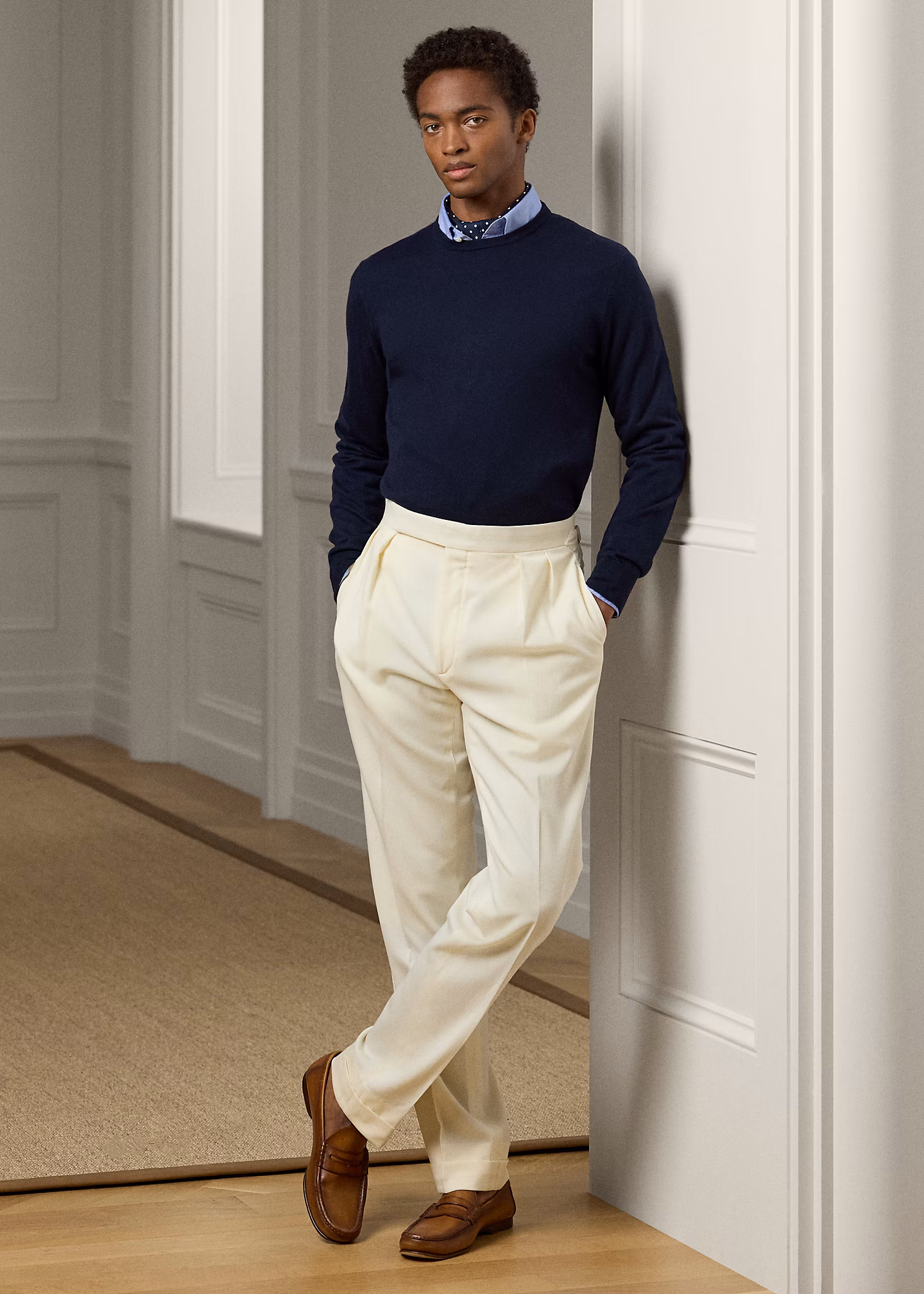 Handgeschneiderte Anzughose Gregory - RALPH LAUREN OUTLET