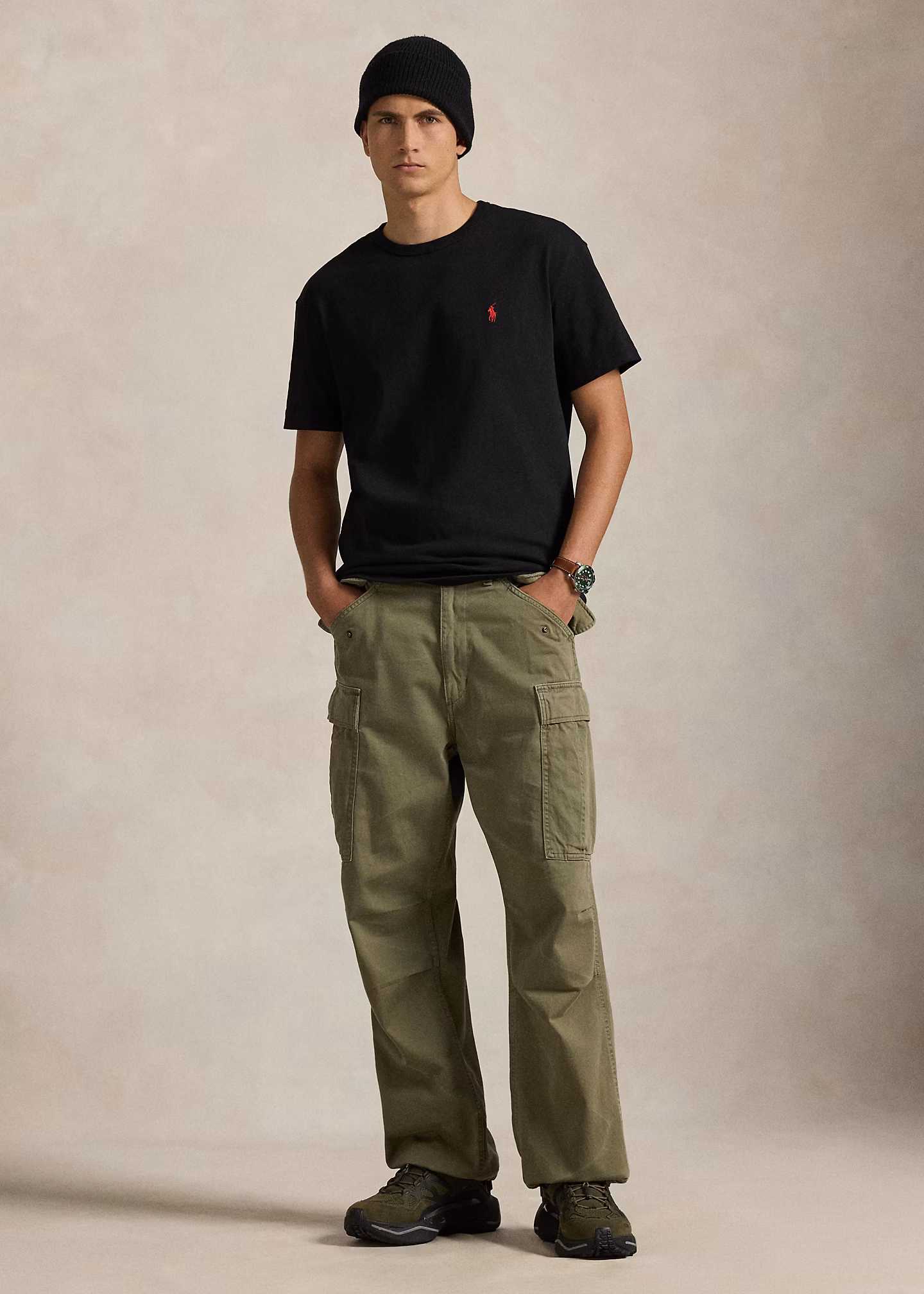 Classic-Fit T-Shirt aus schwerem Jersey - RALPH LAUREN OUTLET