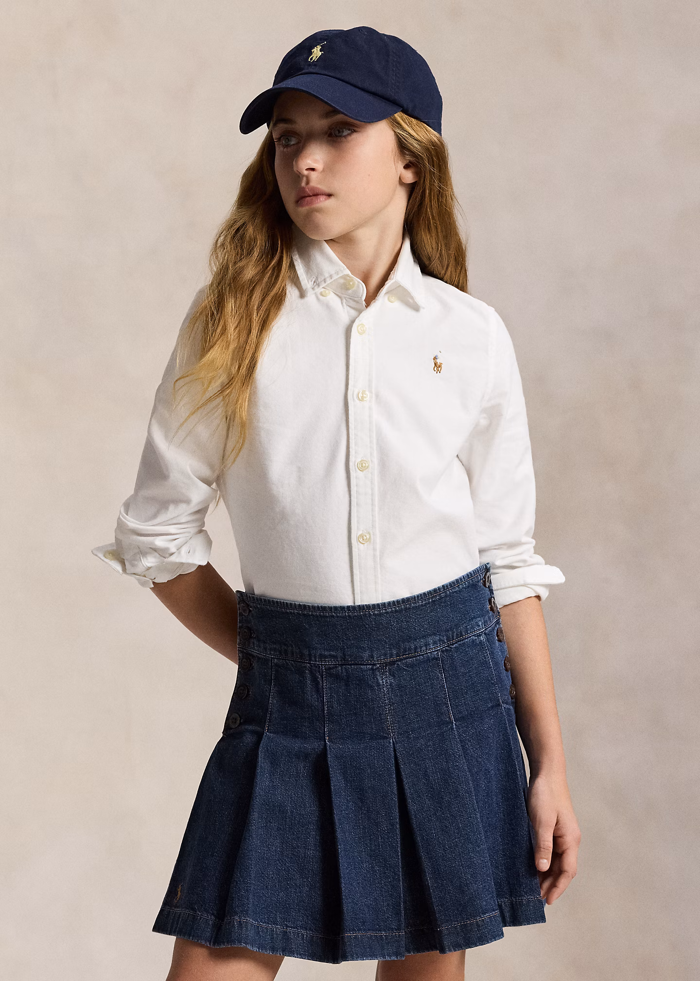 Hemd aus Baumwolloxford - RALPH LAUREN OUTLET