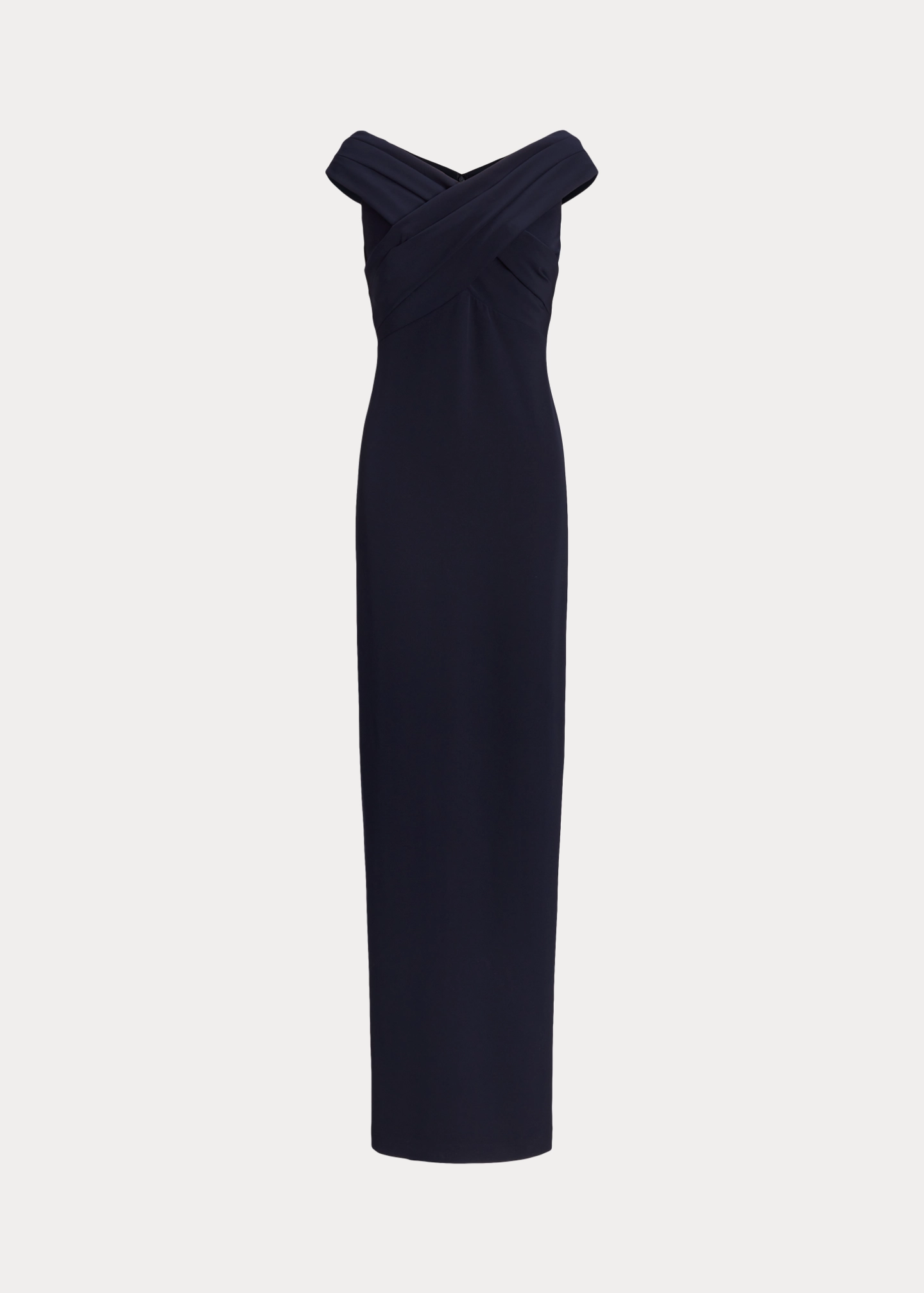 Schulterfreies Crêpe-Abendkleid - RALPH LAUREN OUTLET