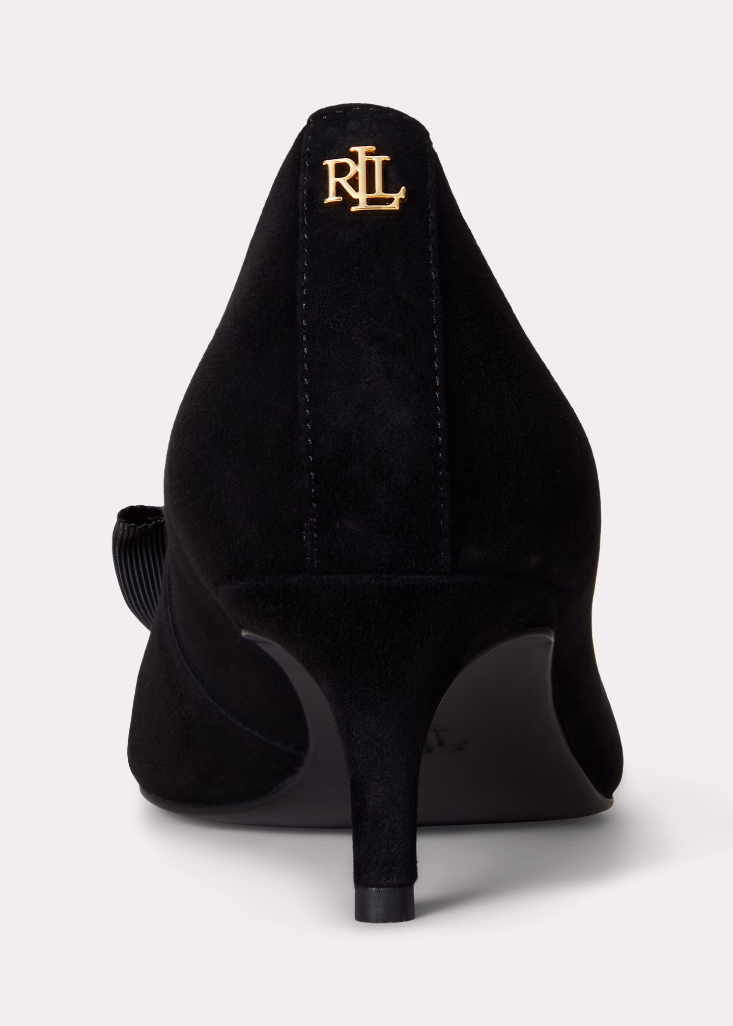 Wildlederpumps Adrienne mit Schleife - RALPH LAUREN OUTLET