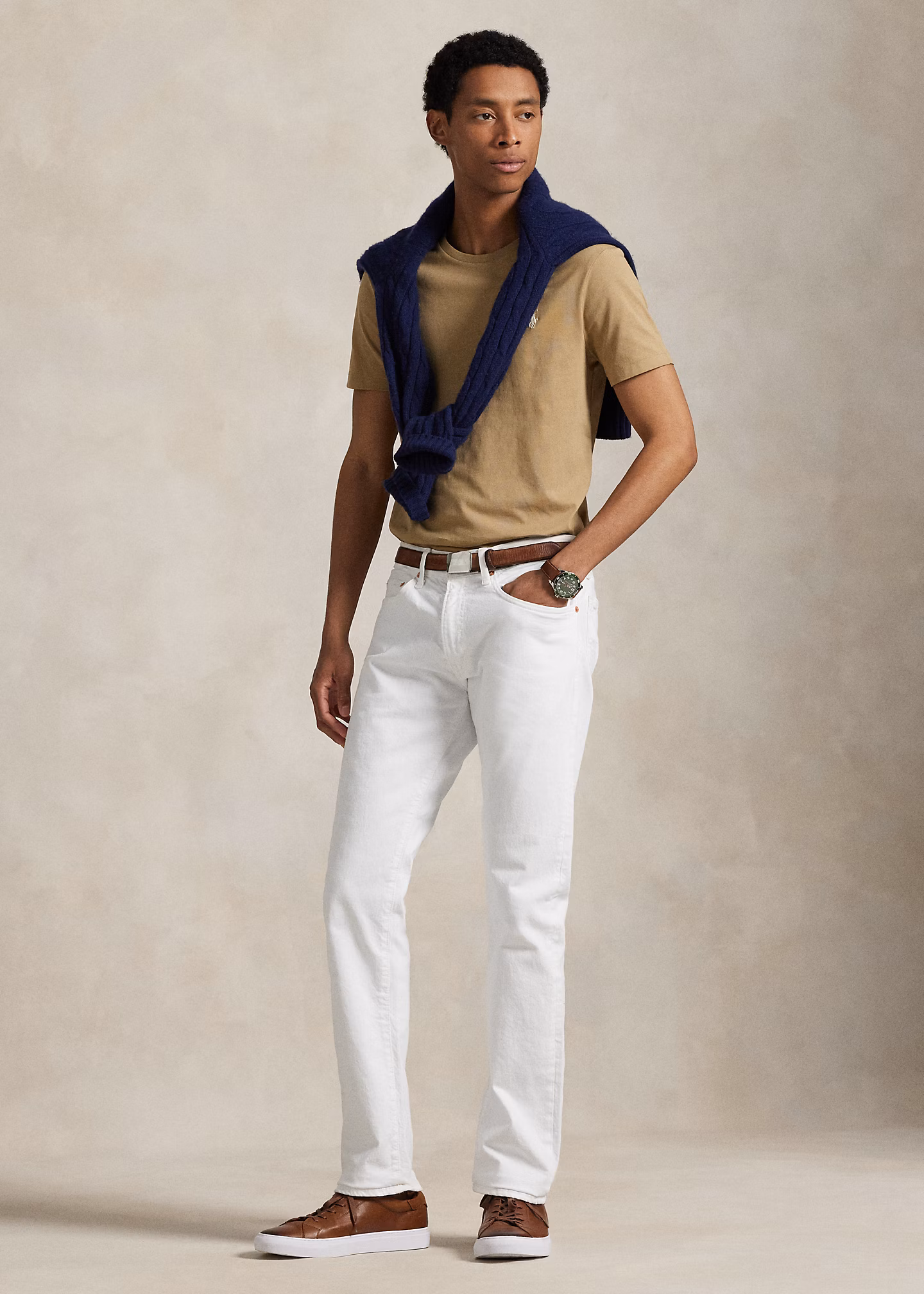 Custom-Slim-Fit Jersey-T-Shirt - RALPH LAUREN OUTLET