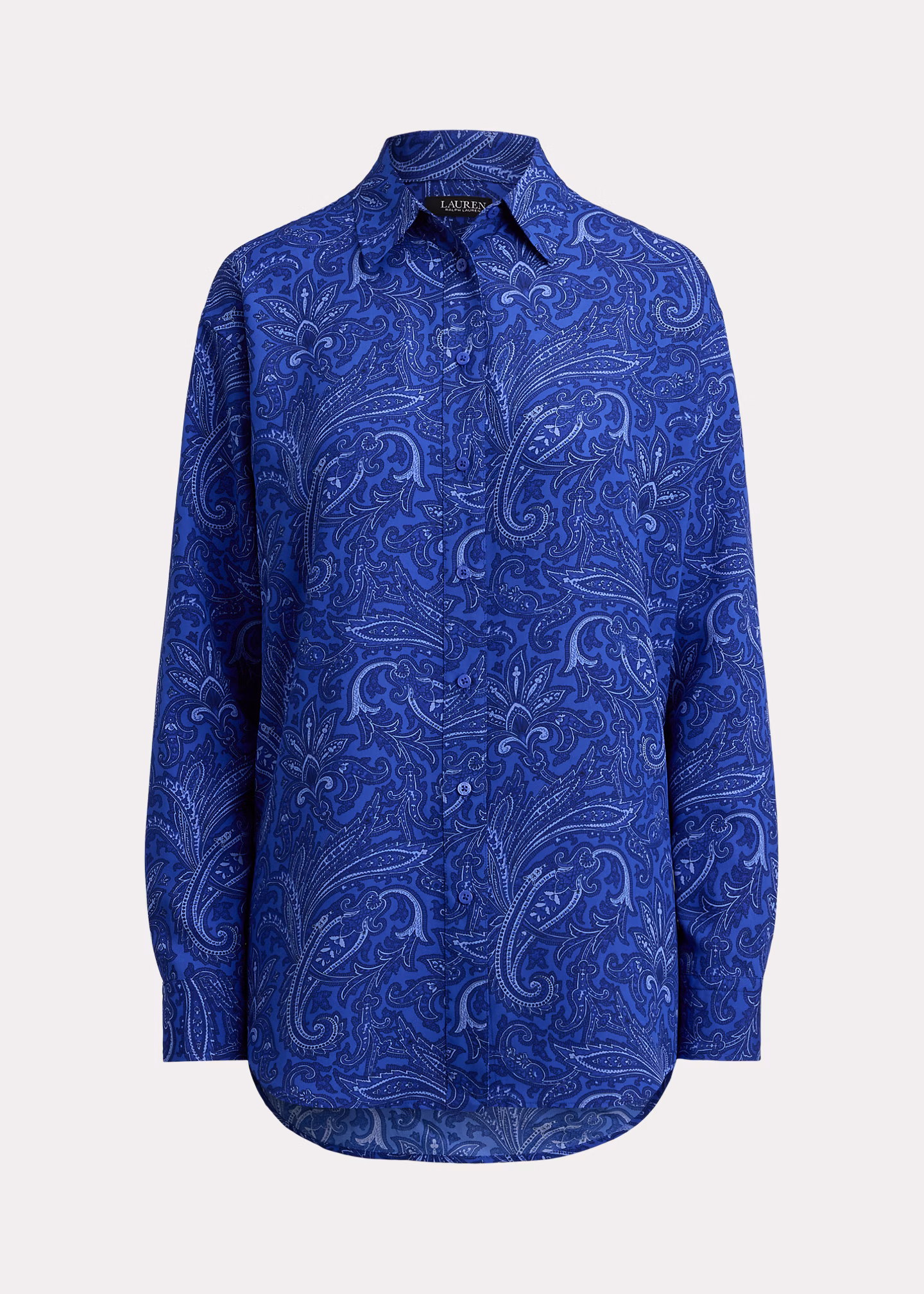 Relaxed-Fit Crêpe-Hemd mit Paisley-Motiv - RALPH LAUREN OUTLET