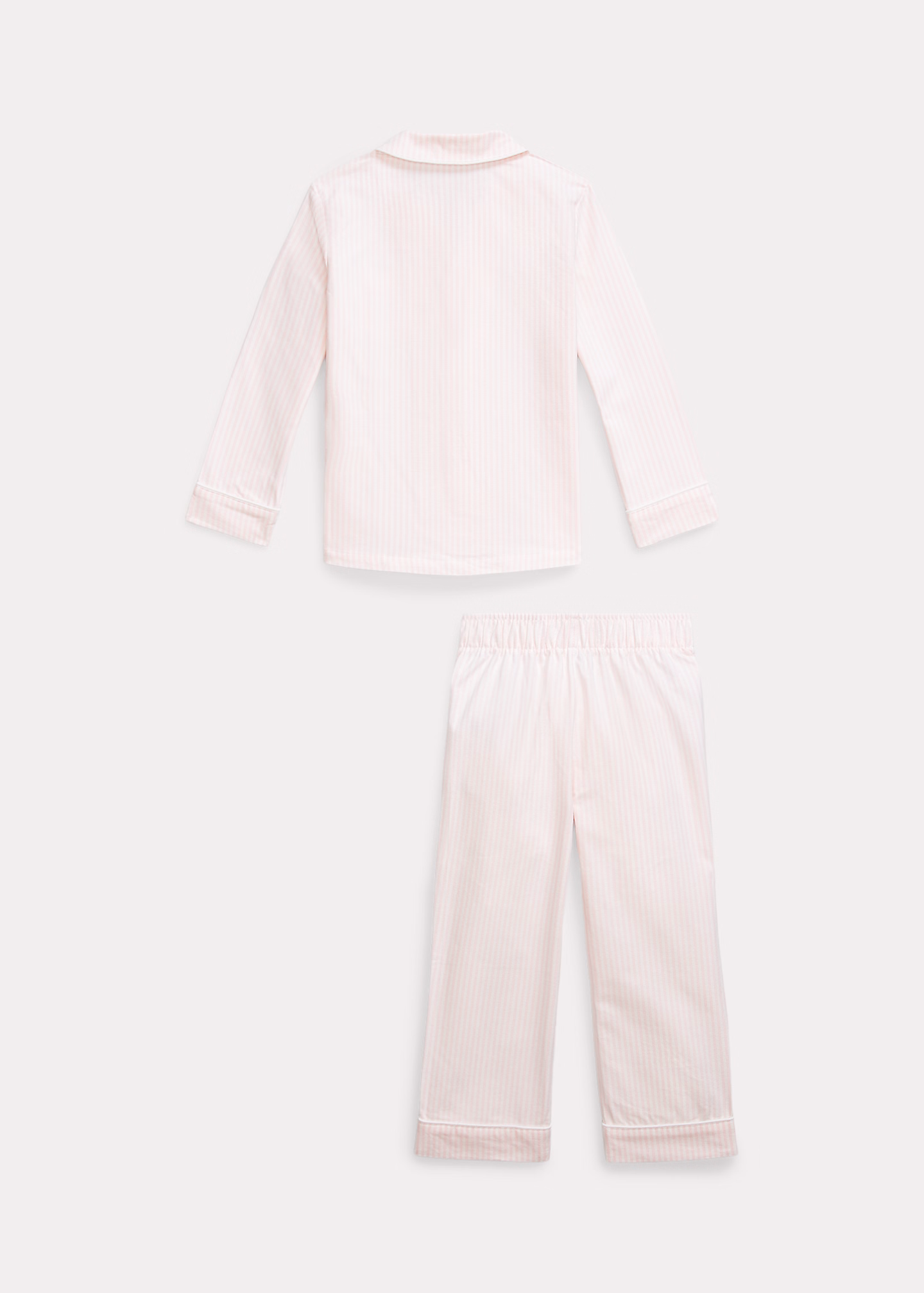 Gestreifter Pyjama aus Baumwolloxford - RALPH LAUREN OUTLET