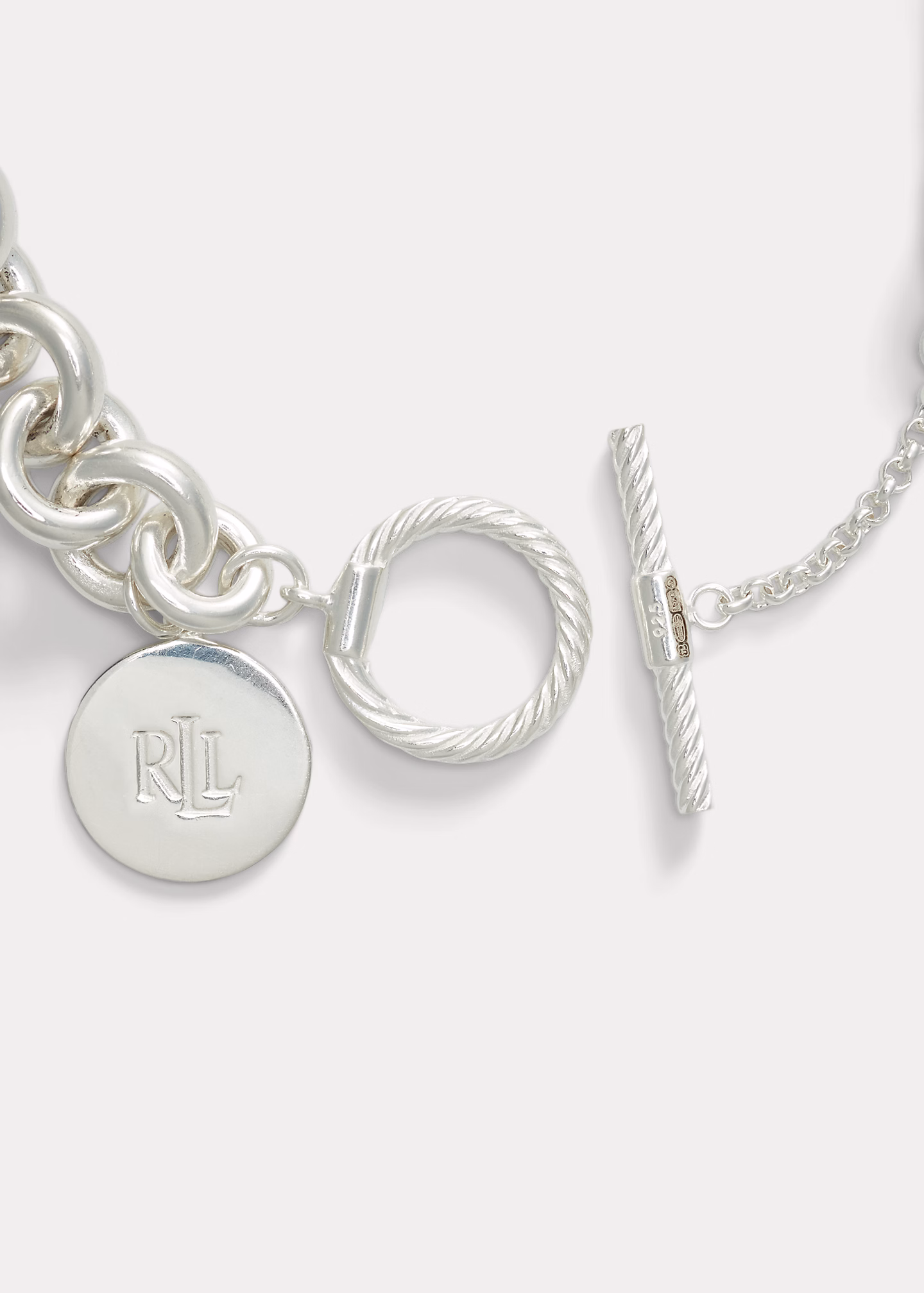 Flex-Armband aus Silber mit Logoanhänger - RALPH LAUREN OUTLET