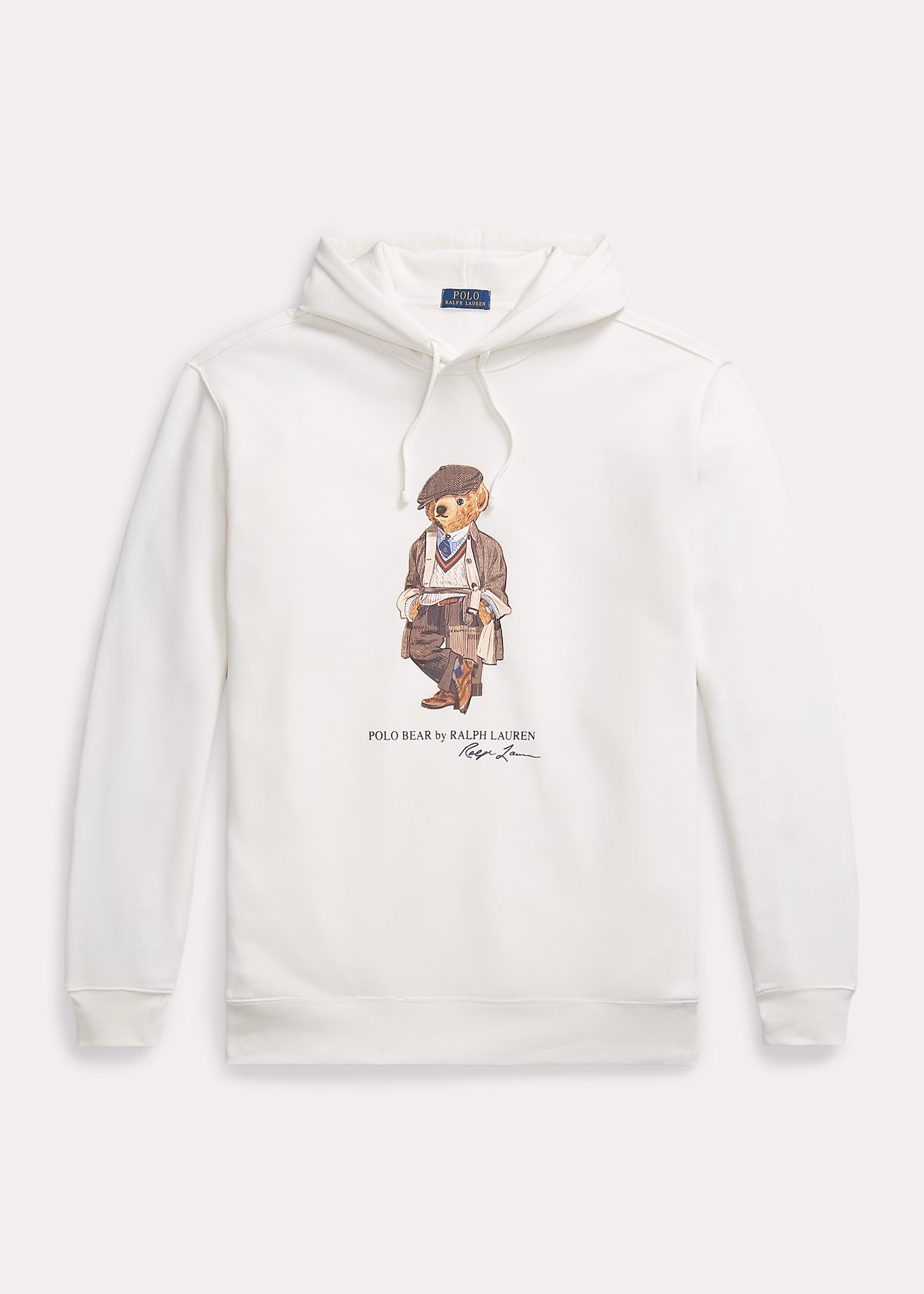 Fleece-Kapuzenpullover mit Polo Bear - RALPH LAUREN OUTLET