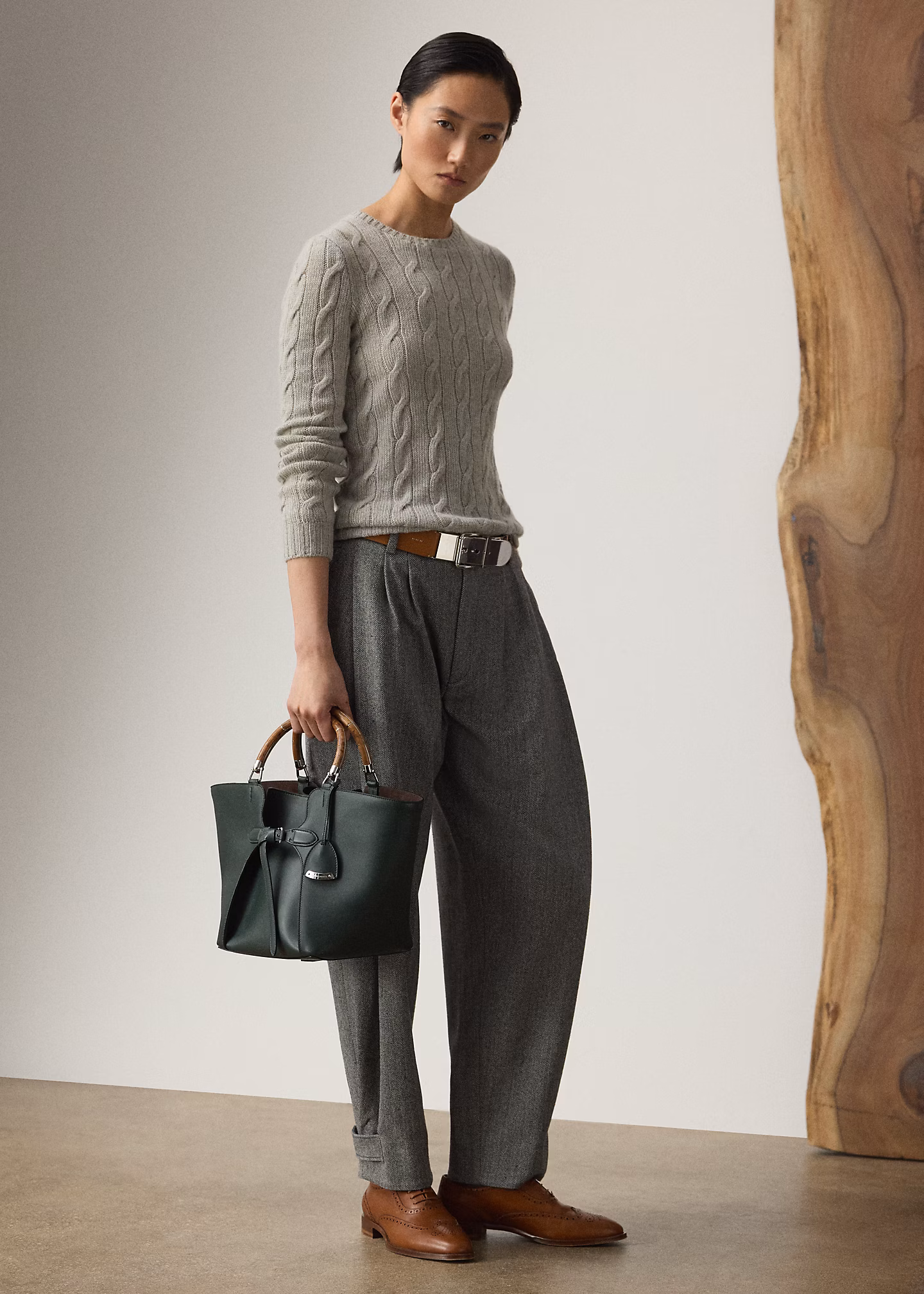 Die Tragetasche Ralph aus Kalbsleder - RALPH LAUREN OUTLET