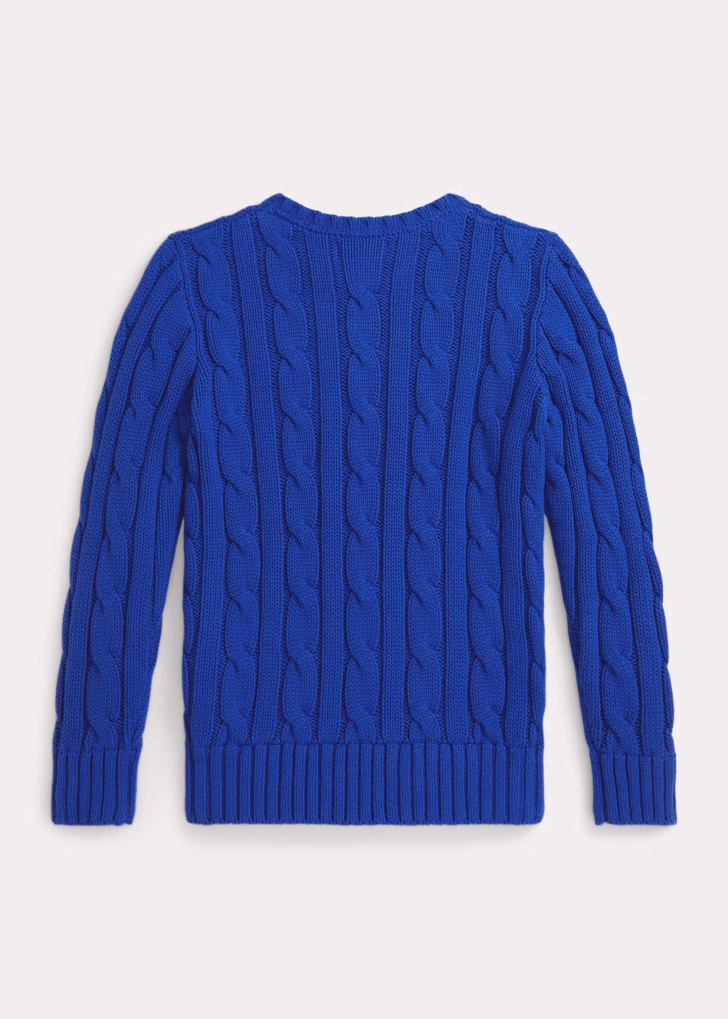 Baumwollpullover mit Dreifach-Pony - RALPH LAUREN OUTLET