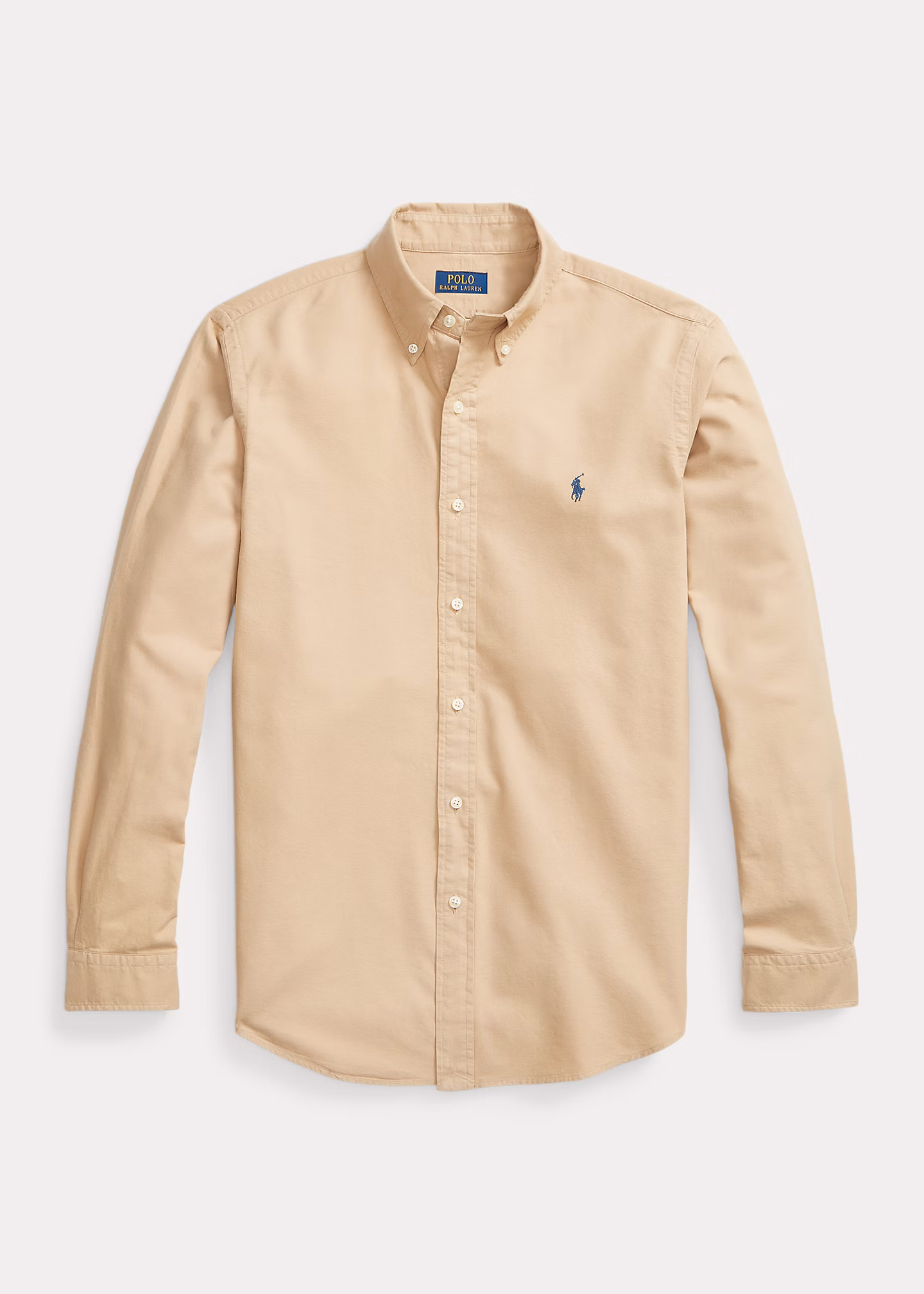 Gefärbtes Custom-Fit Oxfordhemd - RALPH LAUREN OUTLET