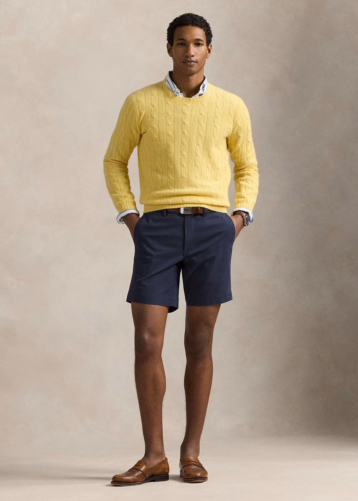 Straight-Fit Stretch-Chinoshorts - RALPH LAUREN OUTLET