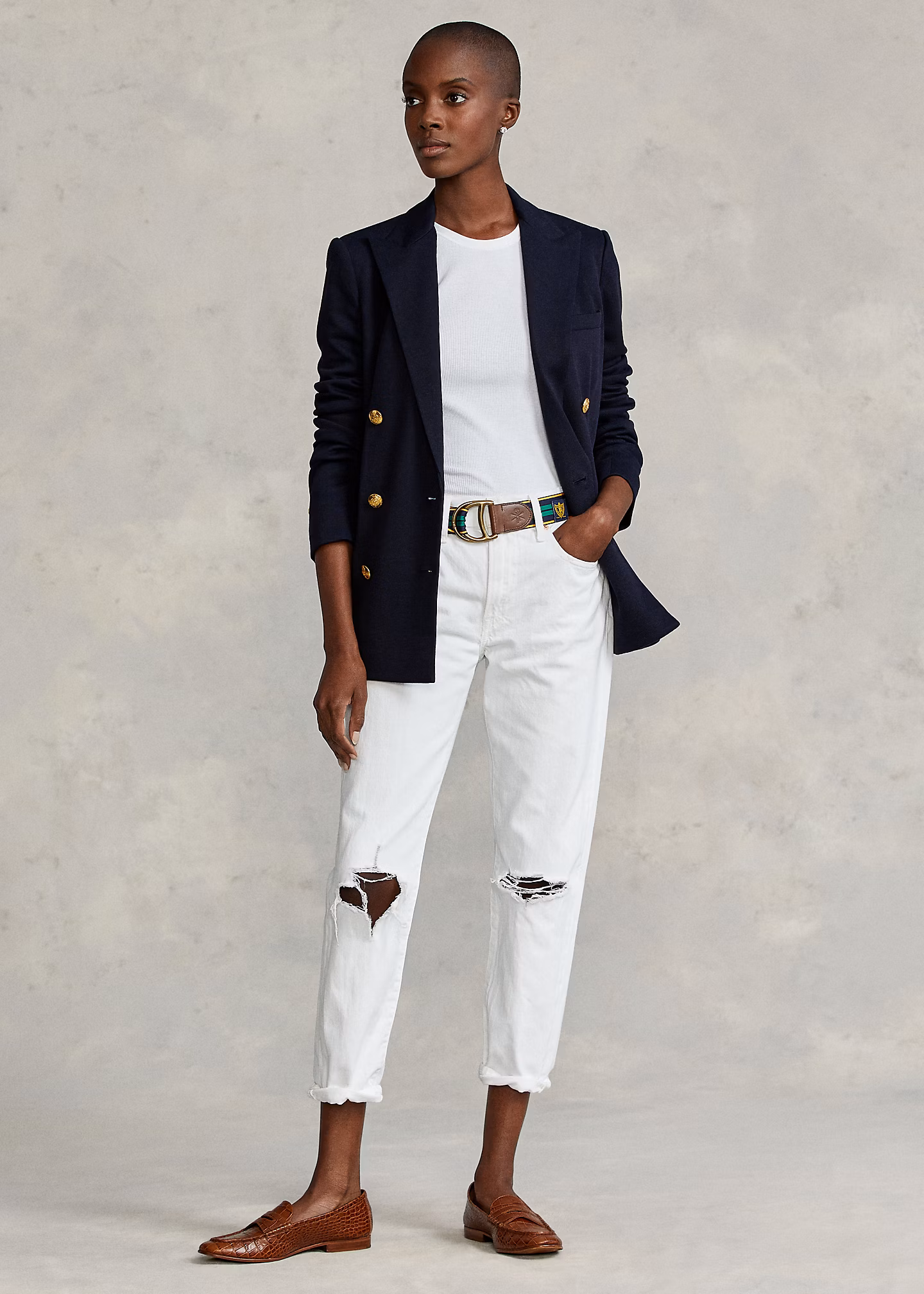 Zweireihiger Jerseyblazer - RALPH LAUREN OUTLET