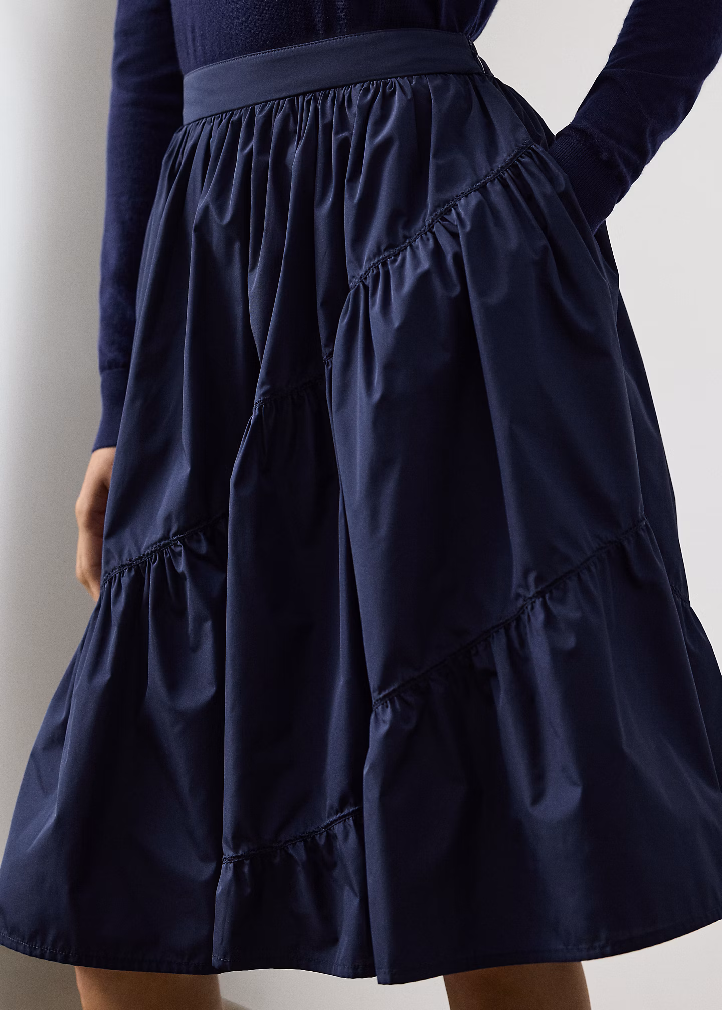 Federleichter Taftrock Kyle - RALPH LAUREN OUTLET