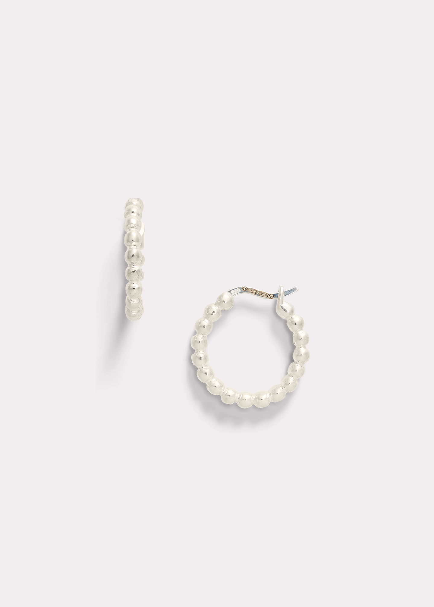 Creolen aus Sterlingsilber mit Perlen - RALPH LAUREN OUTLET