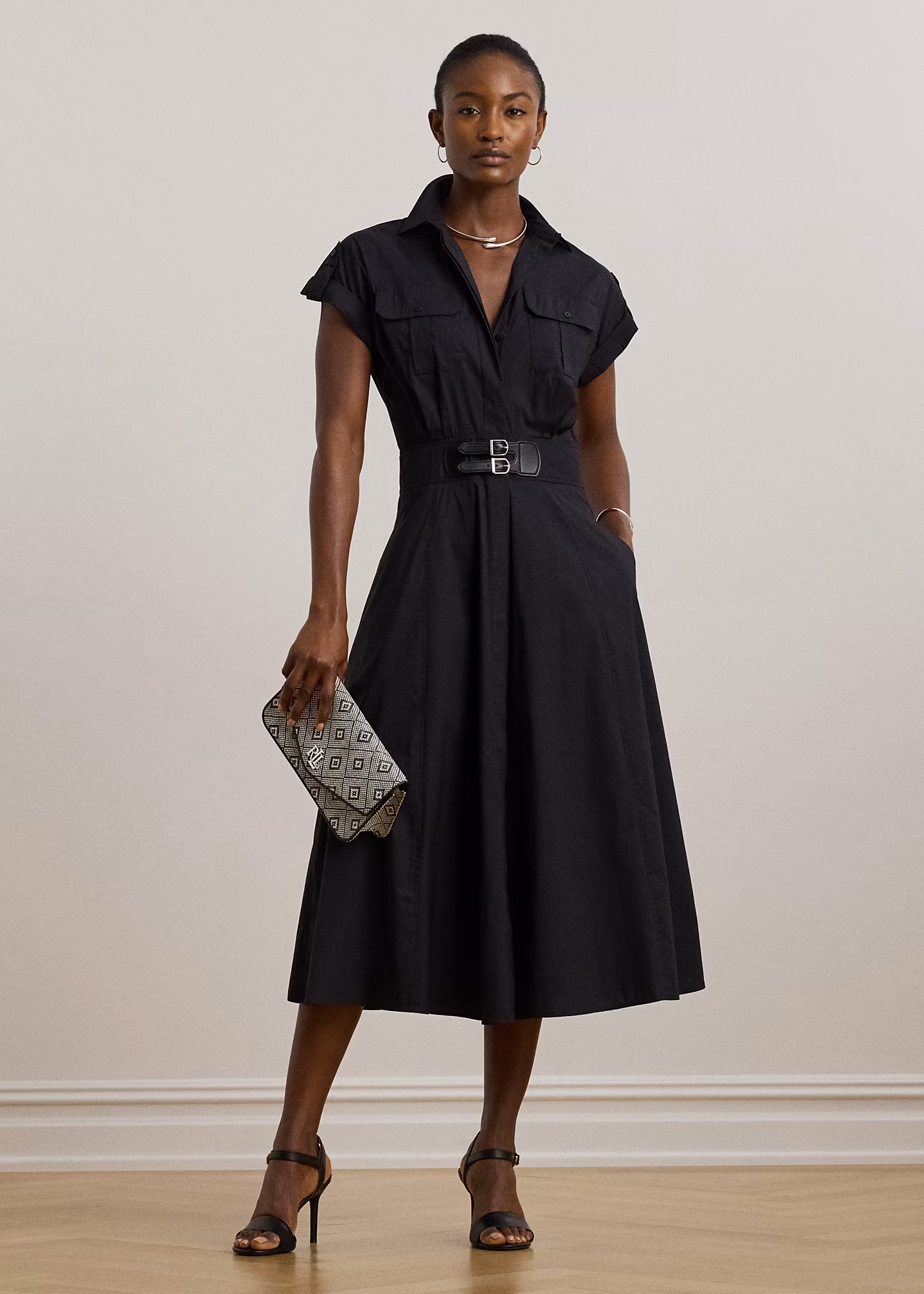 Hemdkleid mit Schnallendetail - RALPH LAUREN OUTLET