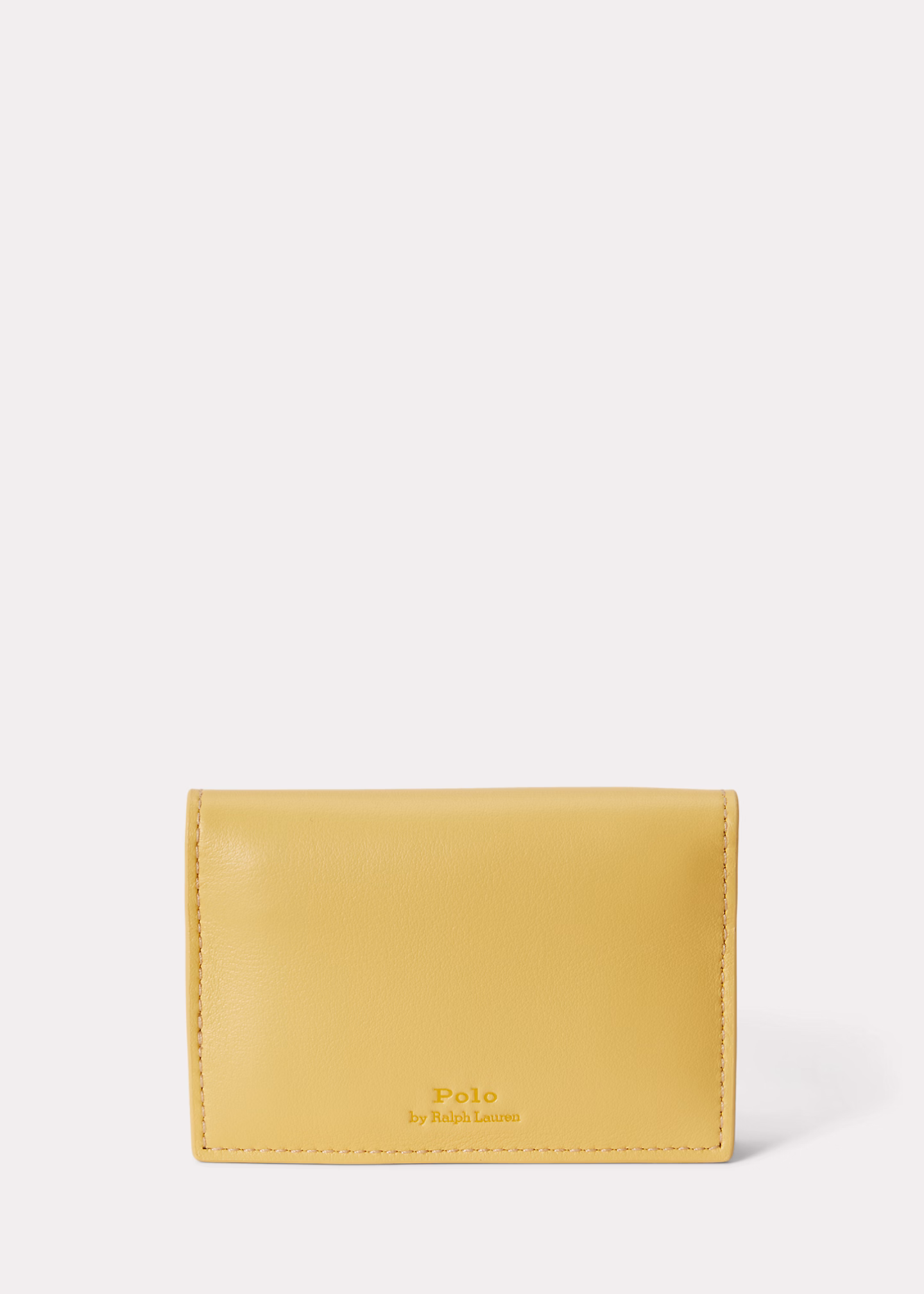 Lederkartenetui mit Klappe und Polo Bear - RALPH LAUREN OUTLET