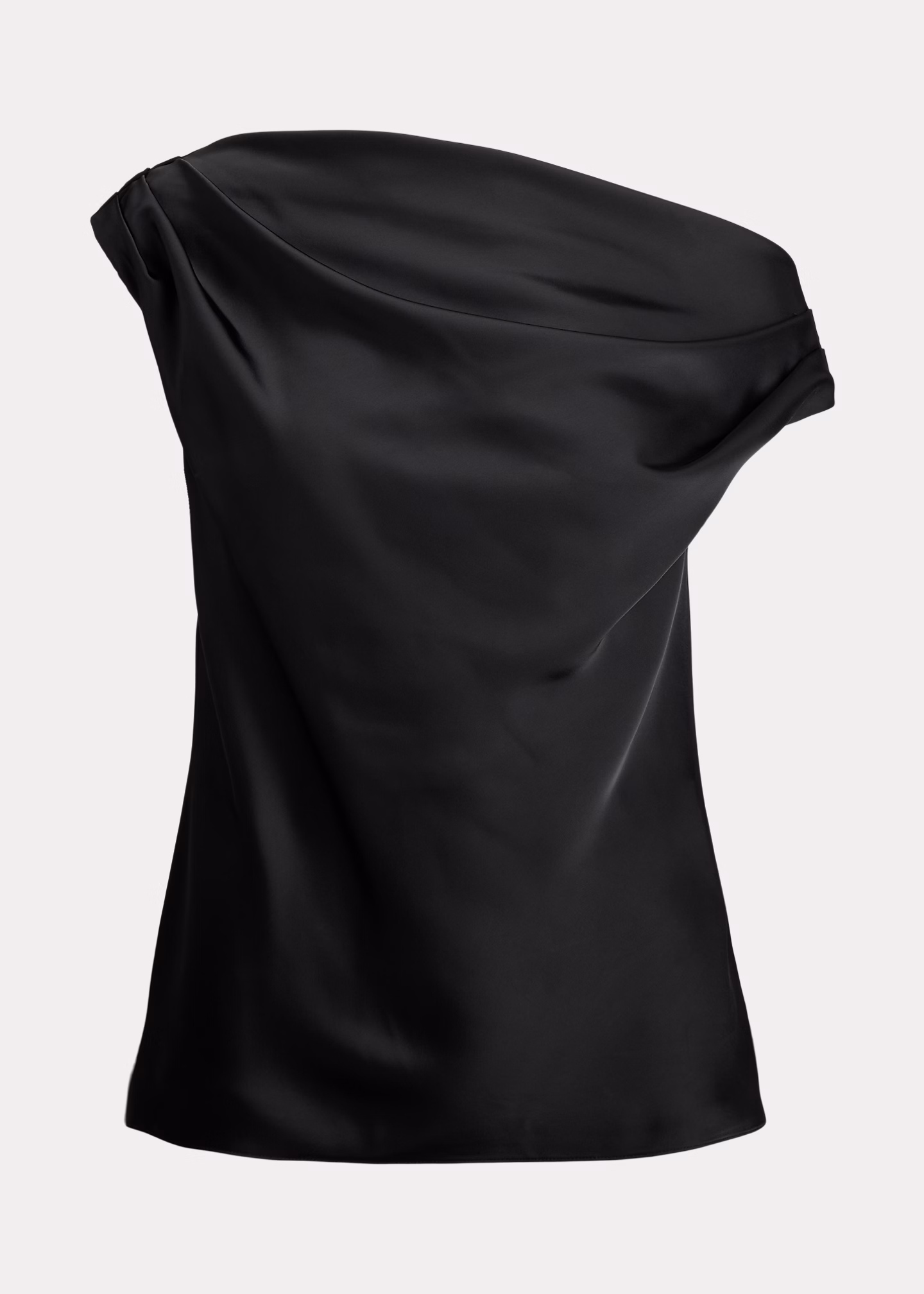 Schulterfreie Bluse aus Satin-Charmeuse - RALPH LAUREN OUTLET