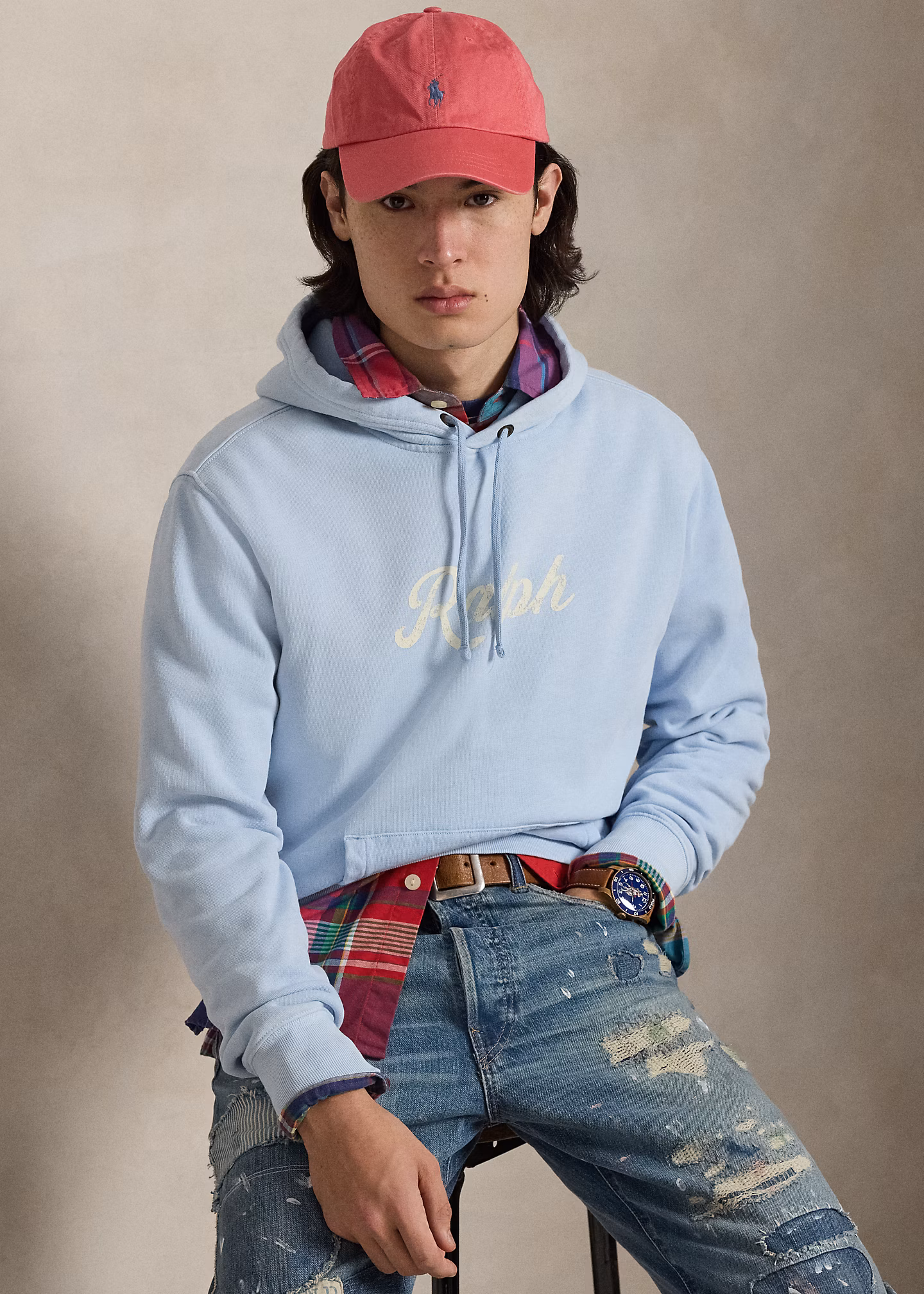 Der Logo-Kapuzenpullover Ralph - RALPH LAUREN OUTLET