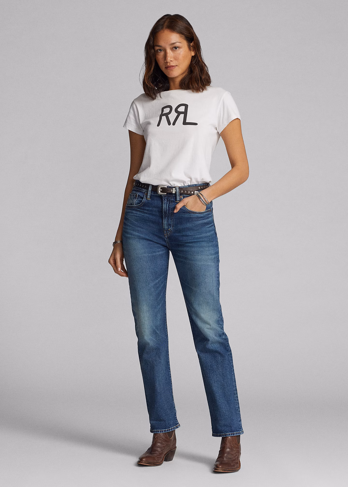 Jeans Thompson mit geradem Bein - RALPH LAUREN OUTLET
